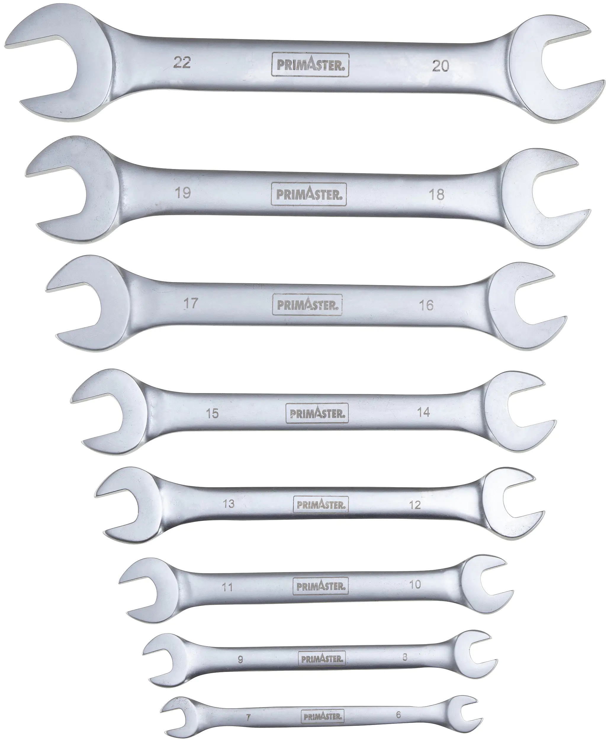 4004646226820_1 Primaster Maulschlüssel-Set 8-teilig 6 - 22 mm
