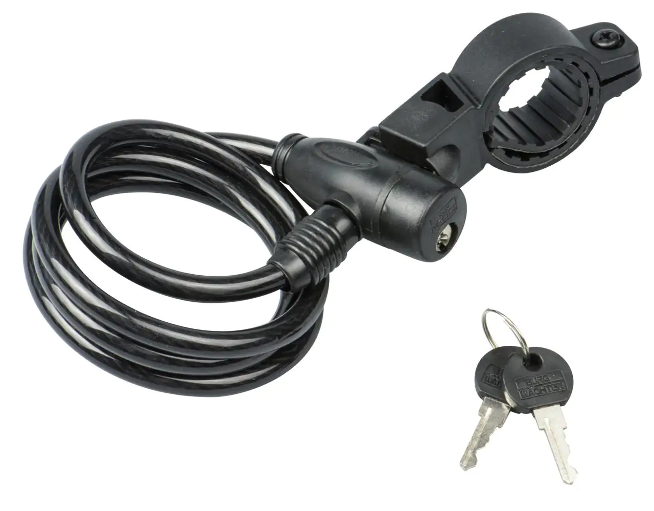 Burg Wächter Spiralschloss 1260 150 1500mm Ø 8mm farbig sortiert