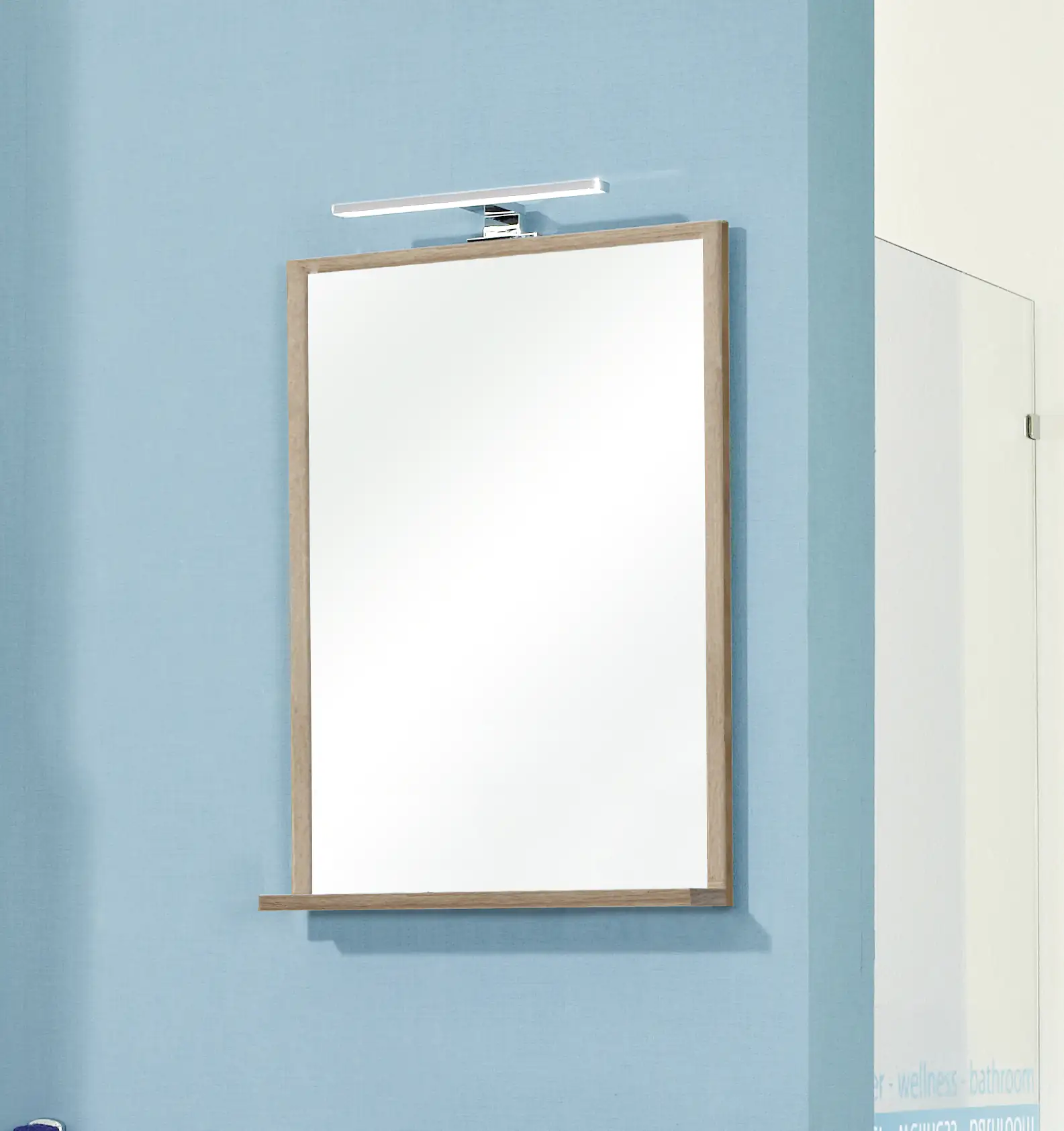 Pelipal Flächenspiegel Kaduna 745 x 455 x 11 cm Spiegel ohne Aufbauleuchte