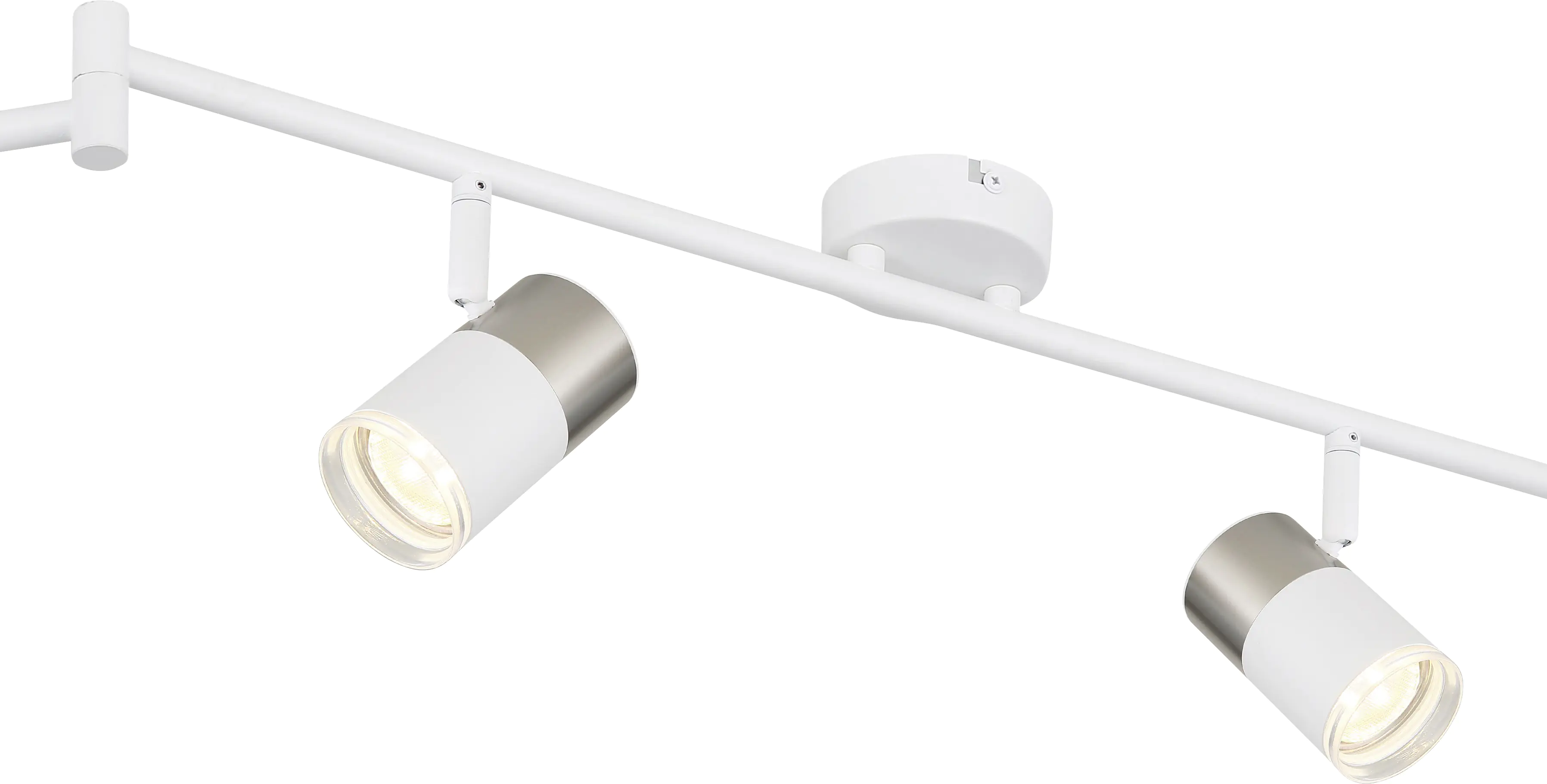 Globo 6er Spot Brisbon weiß matt 180 x 180 x 18,5 cm GU10 Globo 6er Spot Brisbon weiß matt 180 x 180 x 18,5 cm GU10