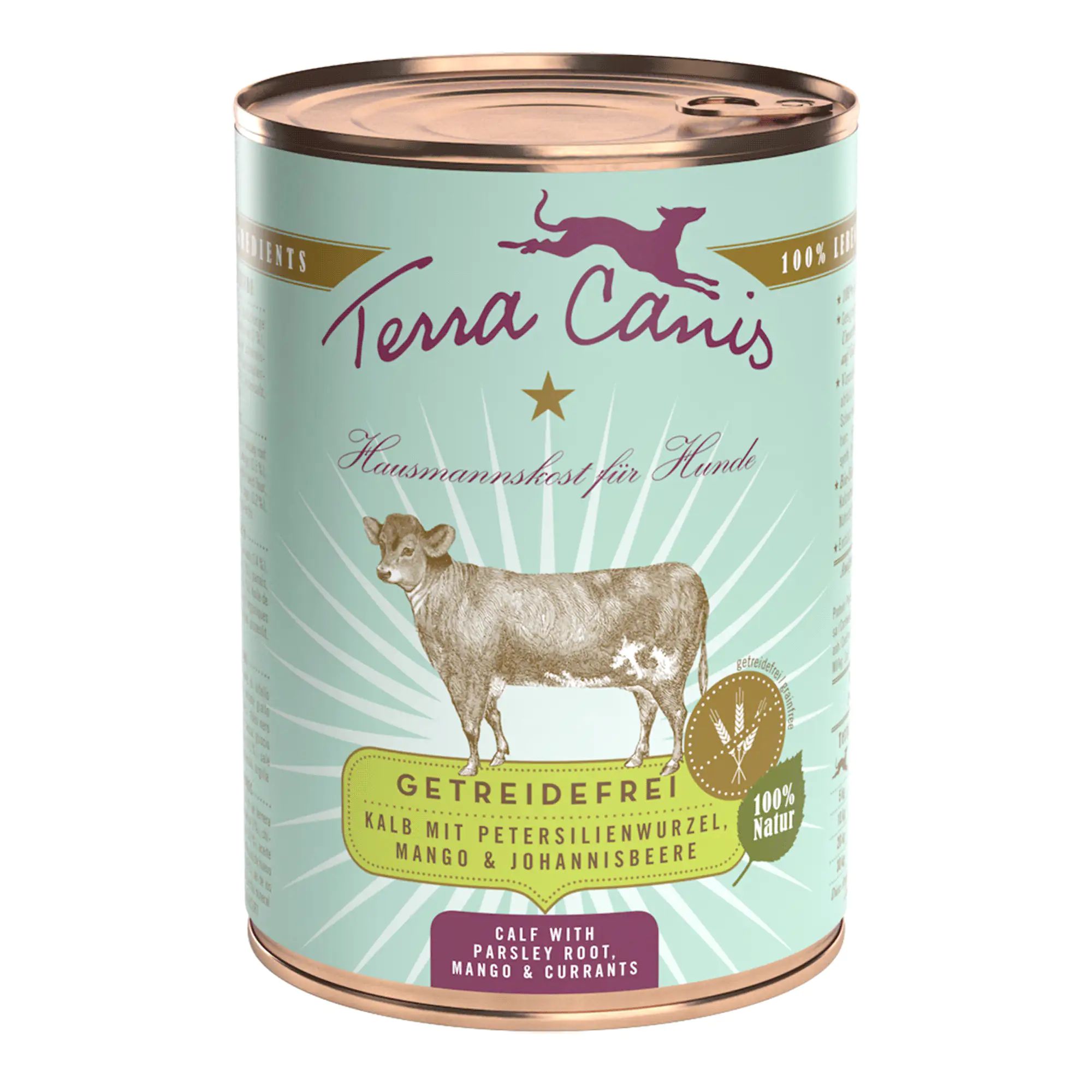 Terra Canis Adult Kalb mit Petersilienwurzel Mango & Johannisbeere 400 g