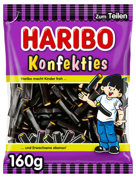 Haribo Fruchtgummi Konfekties 160 g