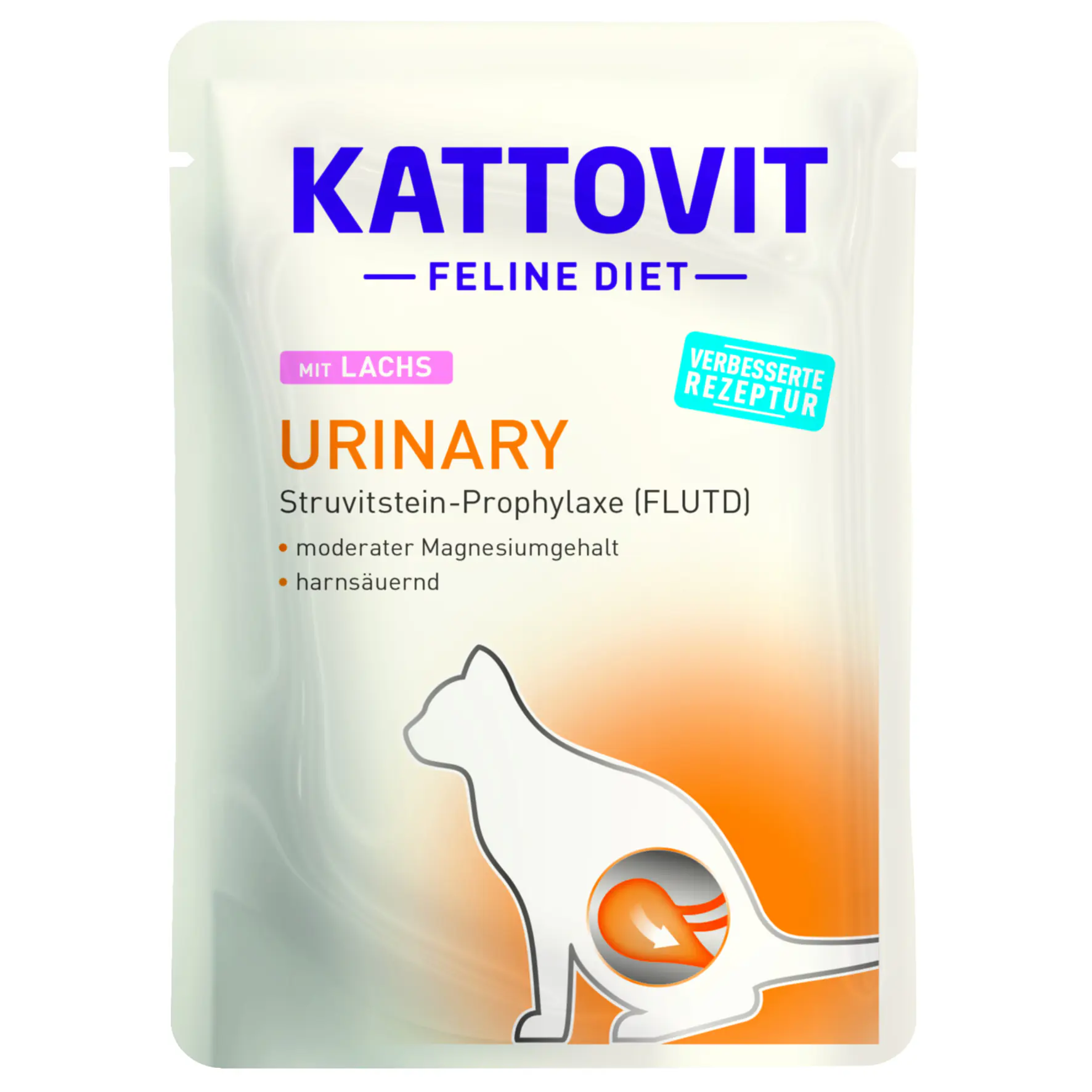 Kattovit Urinary Lachs 85 g für ausgewachsene Katzen