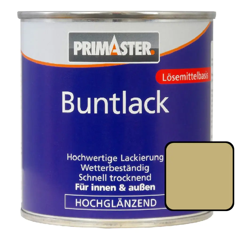 Primaster Buntlack RAL 1001 750 ml beige hochglänzend