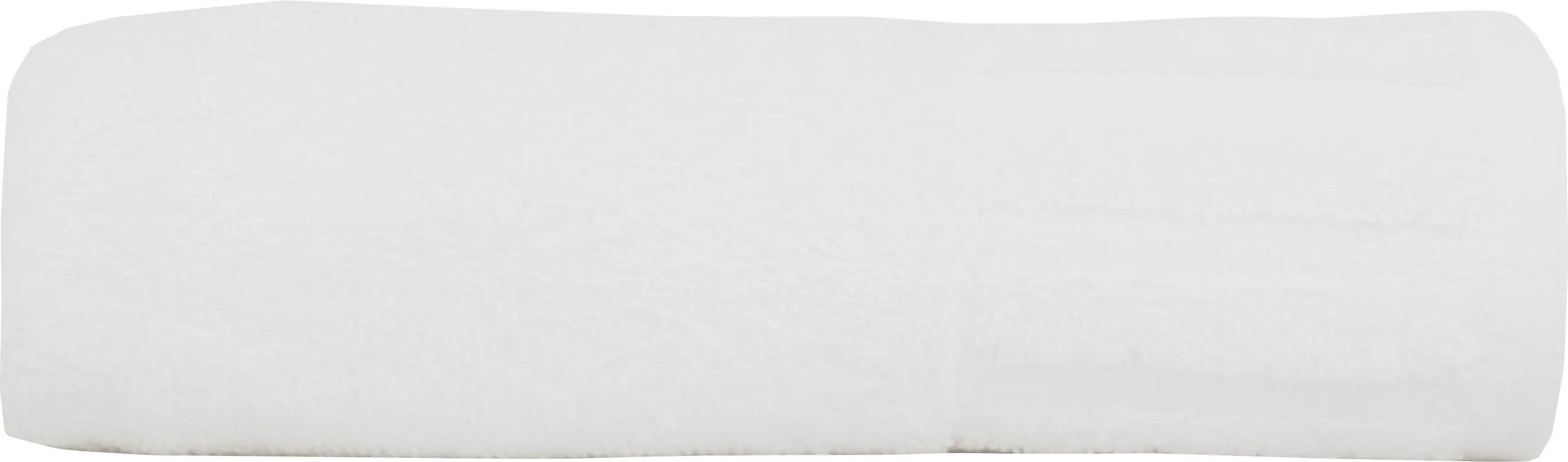 Badetuch Uni Baumwolle 100 x 150 cm weiß