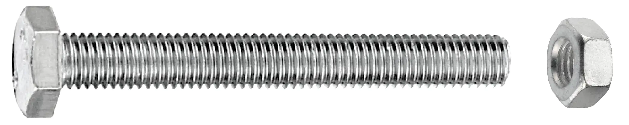 Sechskantschrauben M10 x 25 mm, 75 Stück