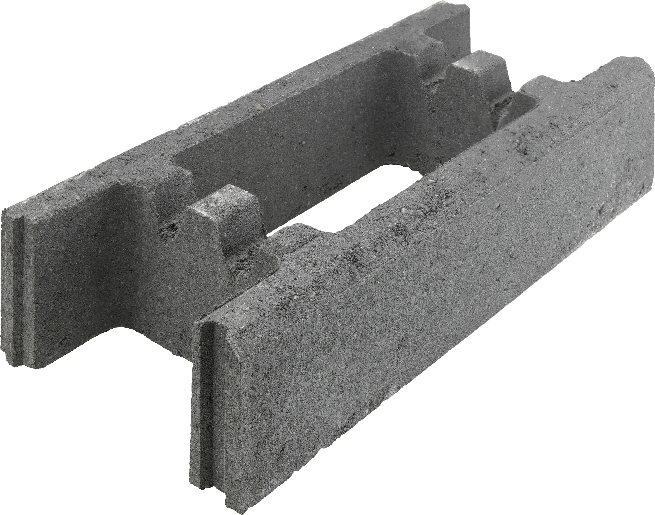 Schalungsstein Grundstein 50 x 10 x 24 cm anthrazit