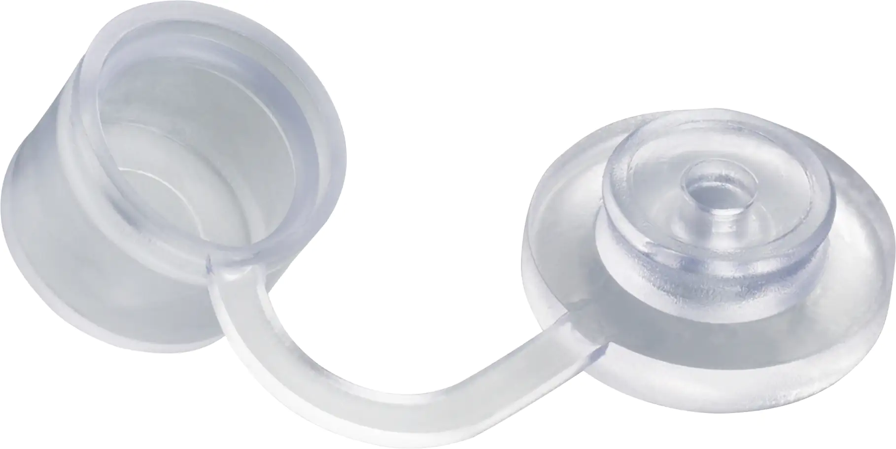 Gutta Dichtscheibe mit Kappe 20 Stk. transparent