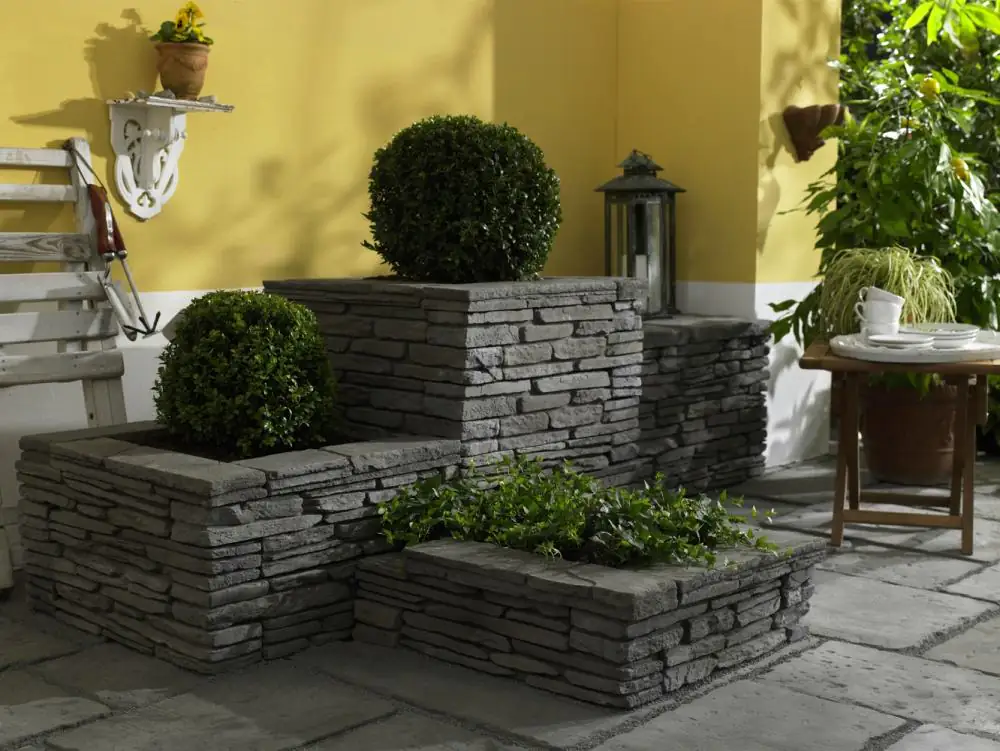 Kann Mauerstein Madoc 11 x 10 x 7 cm anthrazit