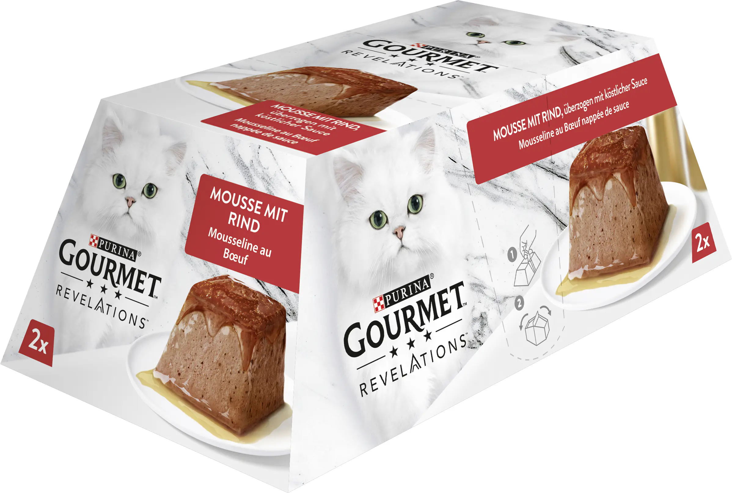 GOURMET Revelations Mousse mit Rind 2 x 75 g