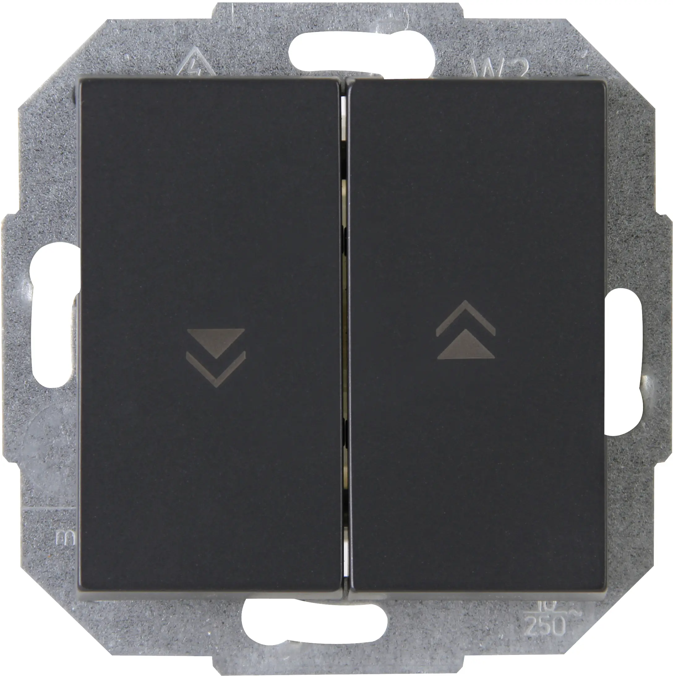 Kopp Jalousieschalter Athenis, anthrazit, 588515082