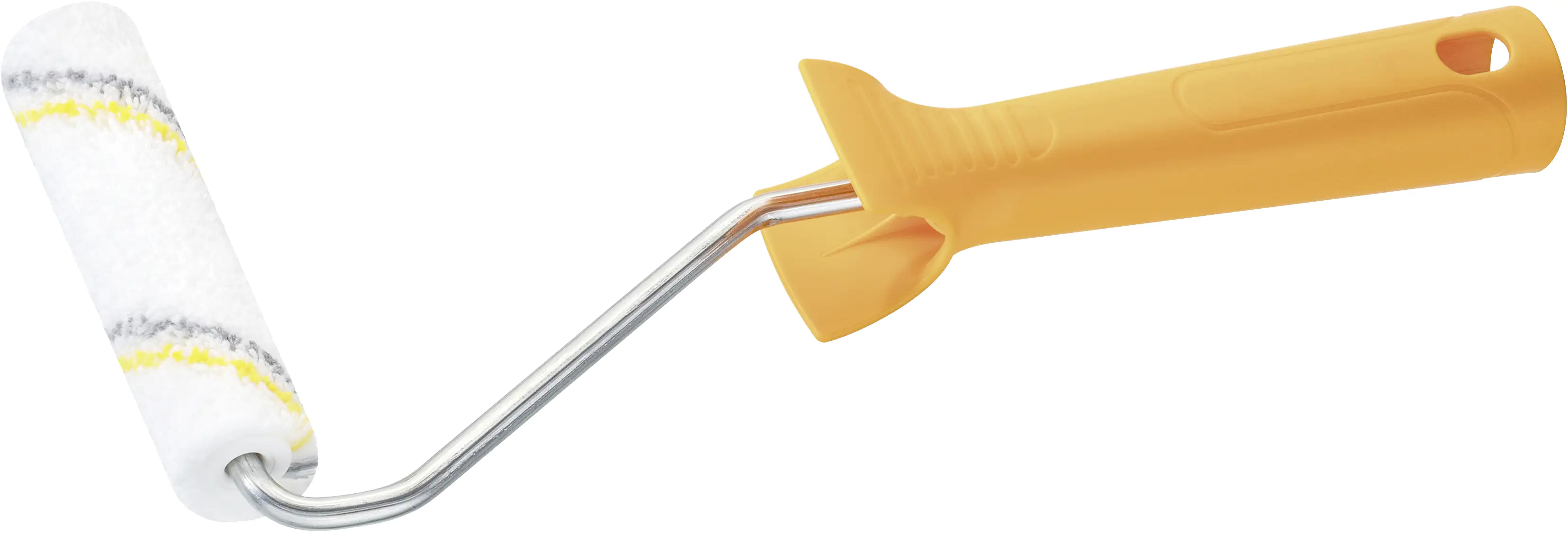 Color Expert Lackierroller Gelbgraufaden 10 cm 1K Griff