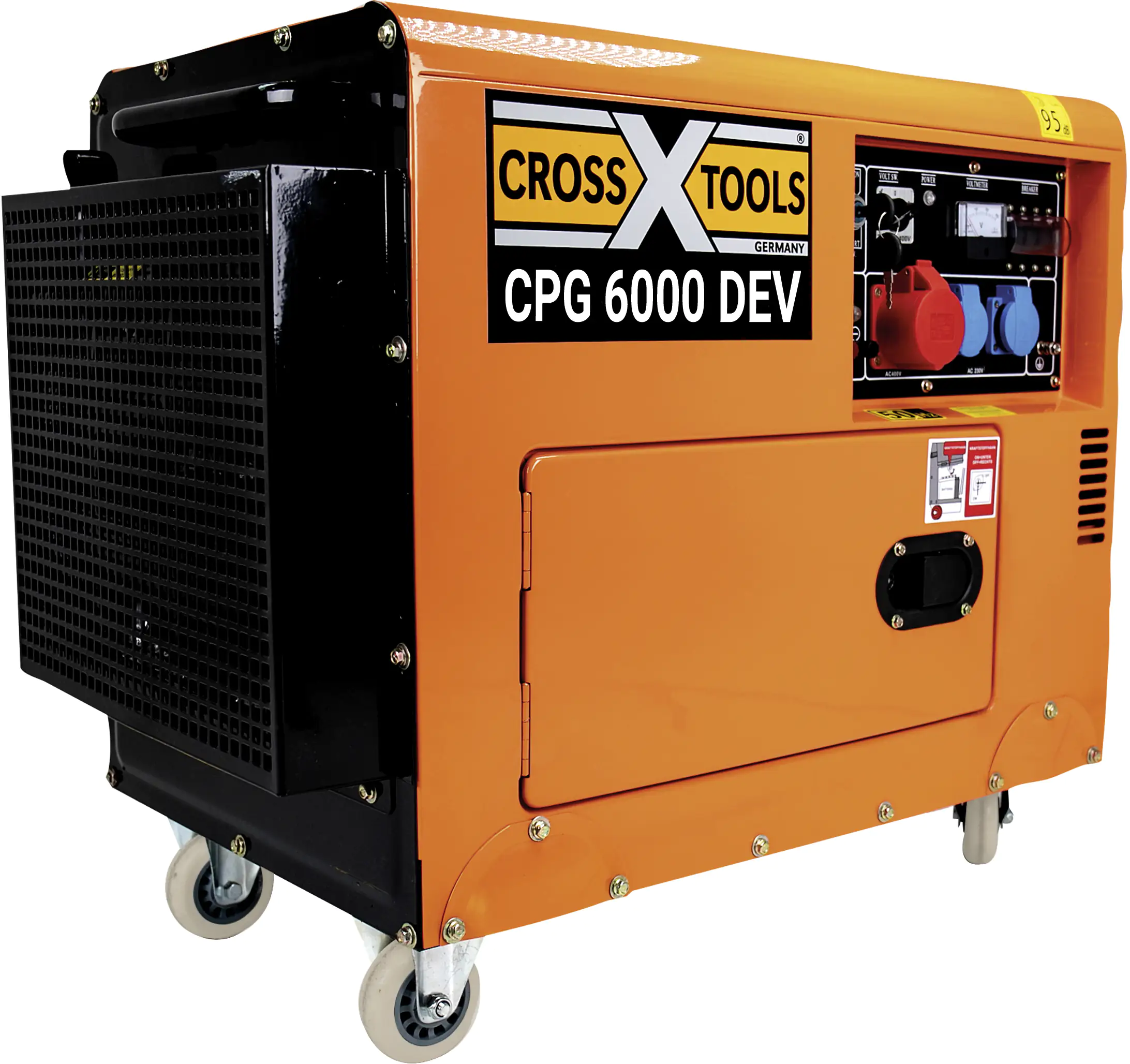 Cross Tools Diesel-Stromerzeuger CPG6000DEV 6300 W Cross Tools Diesel-Stromerzeuger CPG6000DEV 6300 W