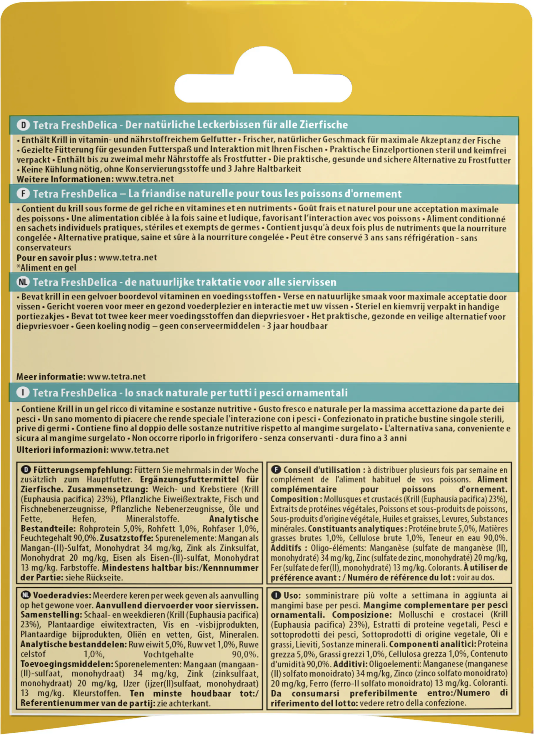 Tetra FreshDelica Krill 48 g