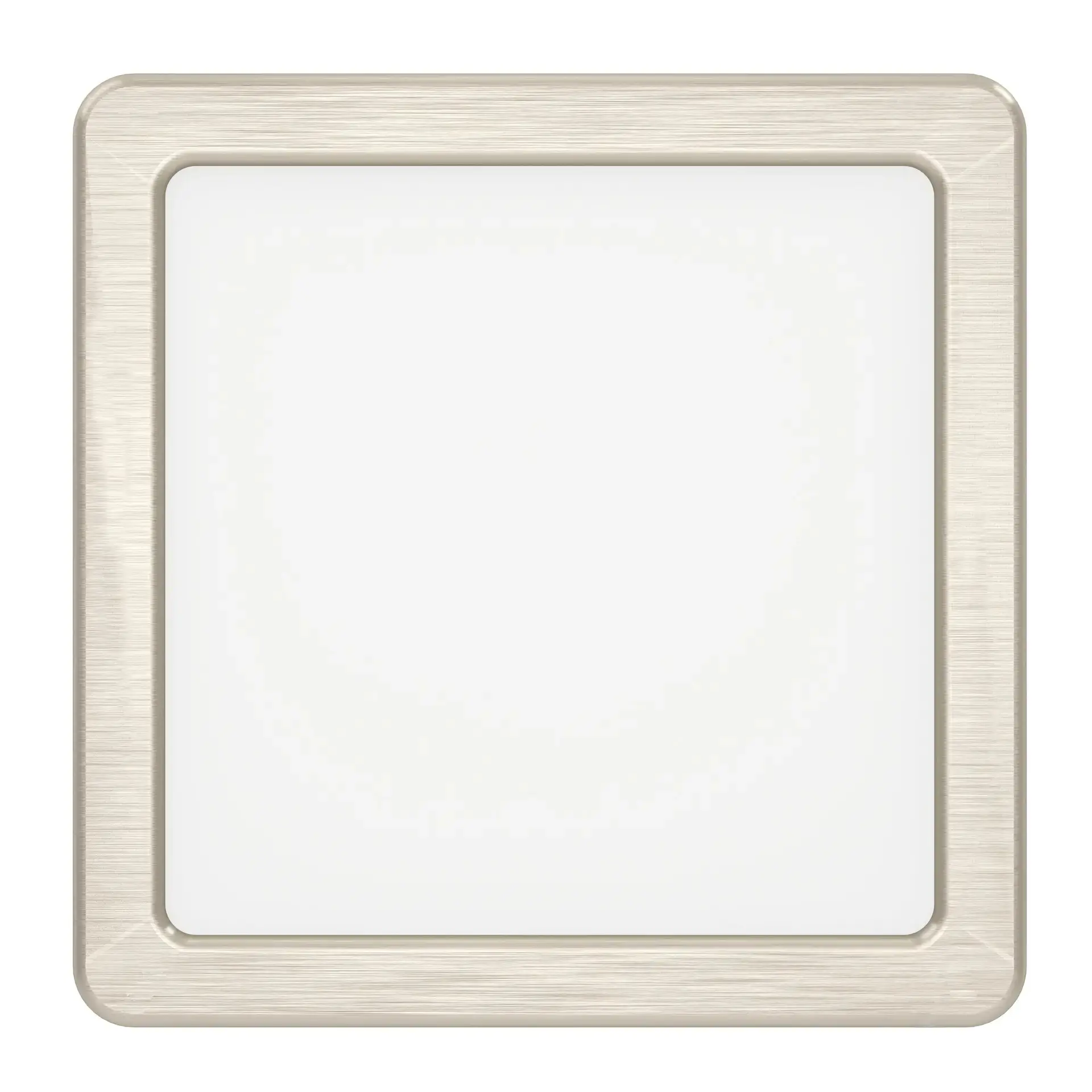 Eglo LED Deckenleuchte Fueva 6 nickel matt 22 x 33 cm warmweiß-kaltweiß