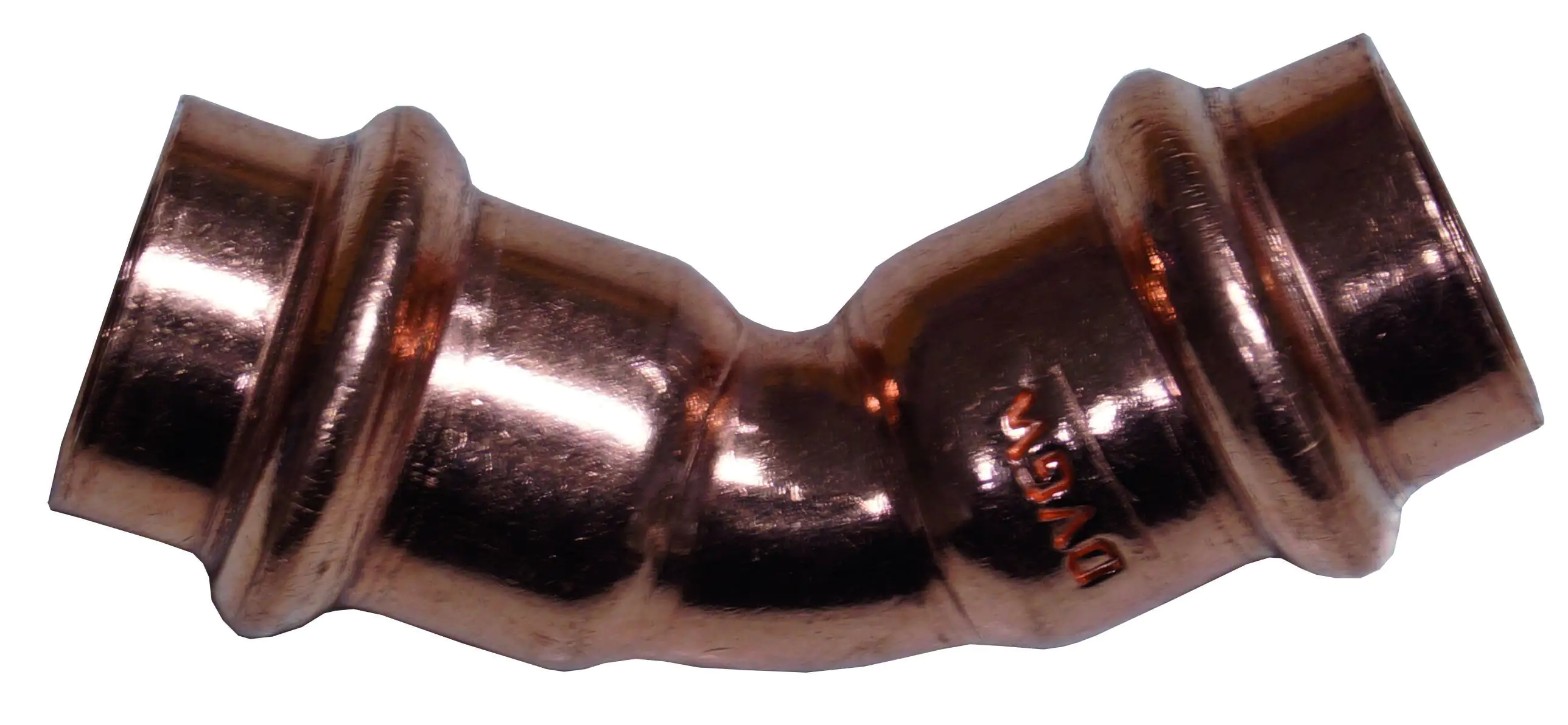 Cornat Press-Bogen 45° Kupfer, ø 15 mm, 10 Stück