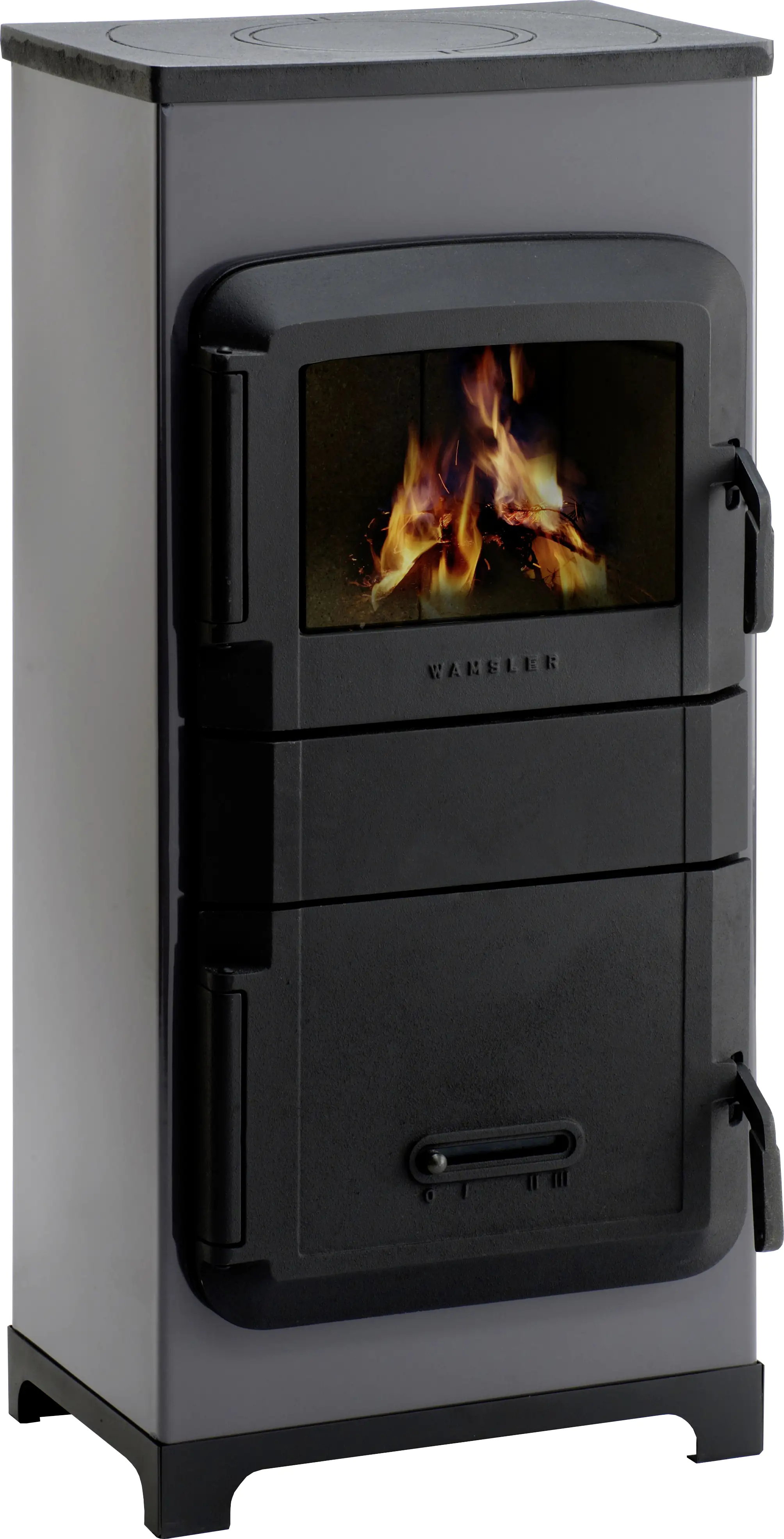 Wamsler Werkstattofen RH-8F schwarz kaschmir Stahl, 8 kW
