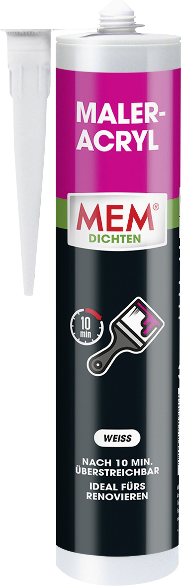 MEM Maler Acryl weiß 300 ml