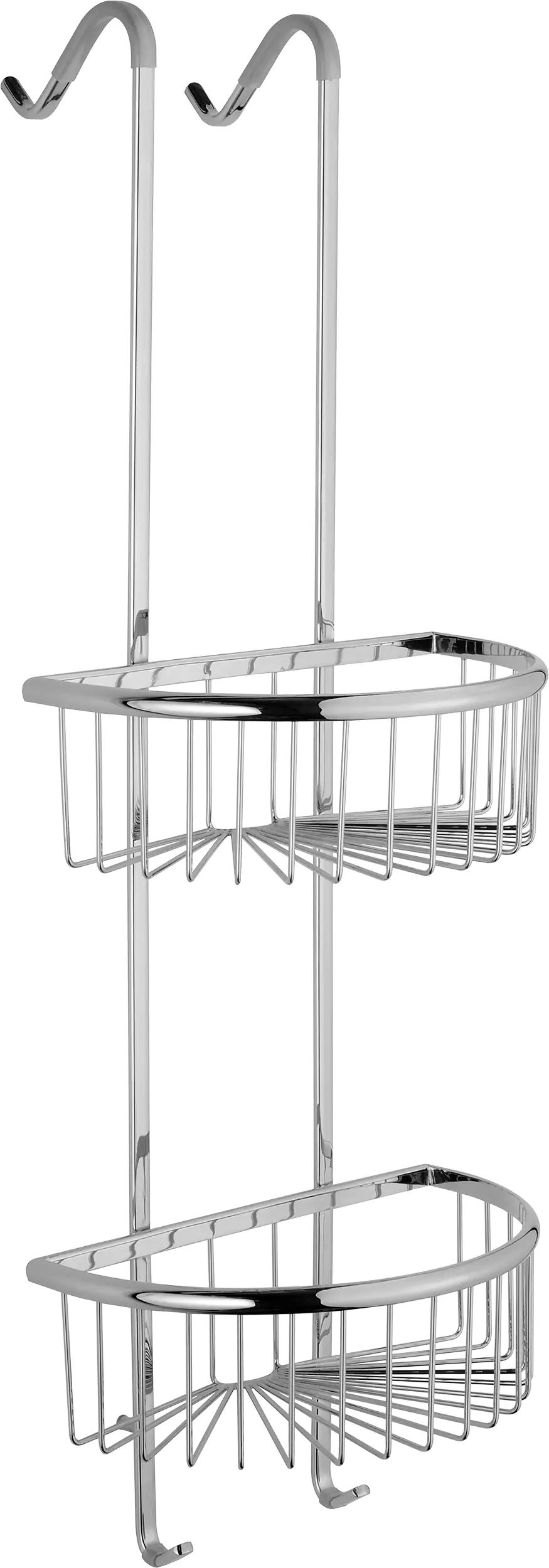 Primaster Hängeduschkorb Tuna Edelstahl 2 Ablagen chrom Primaster Hängeduschkorb Tuna Edelstahl 2 Ablagen chrom