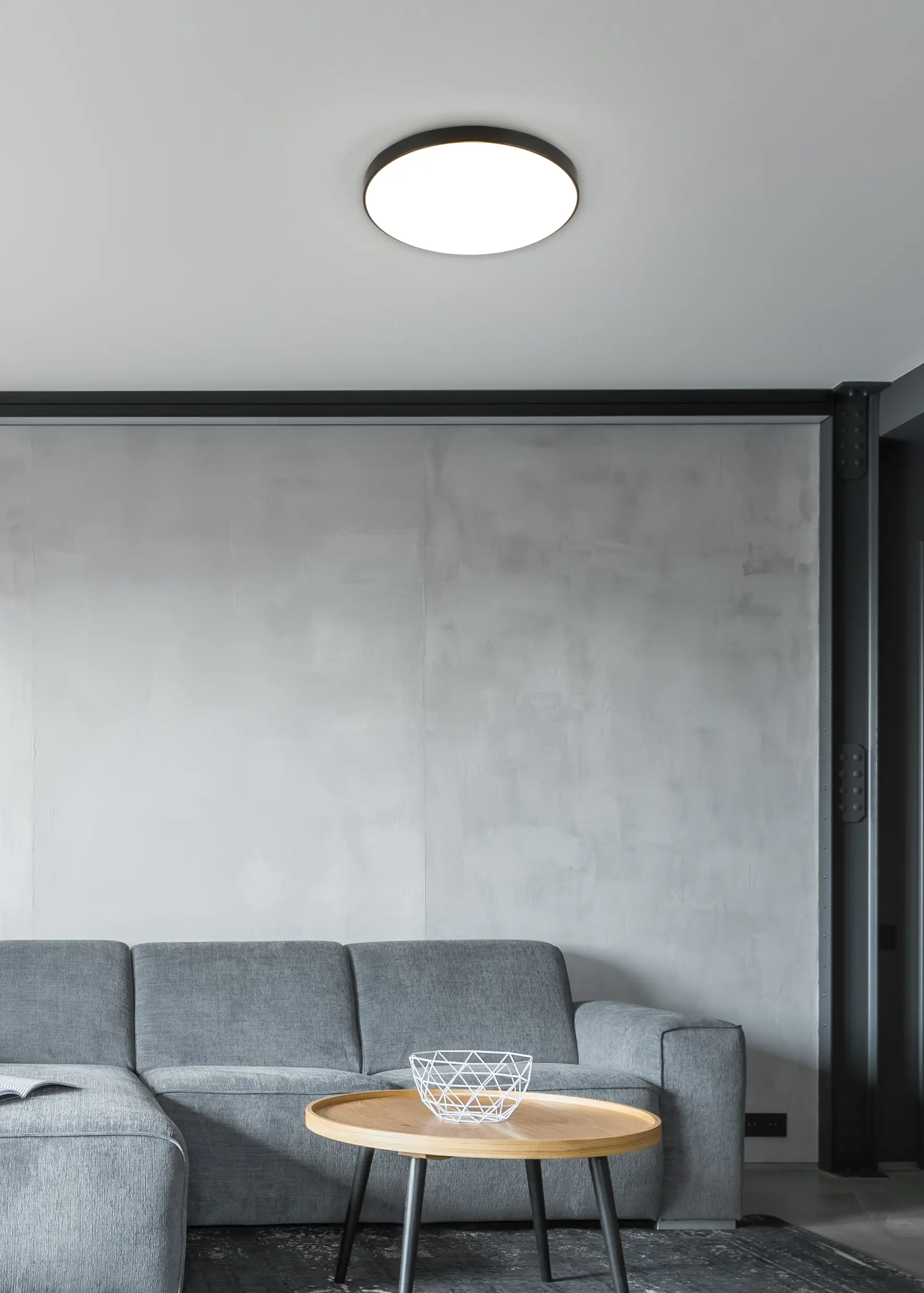 Trio Leuchten LED Deckenleuchte Spica schwarz 