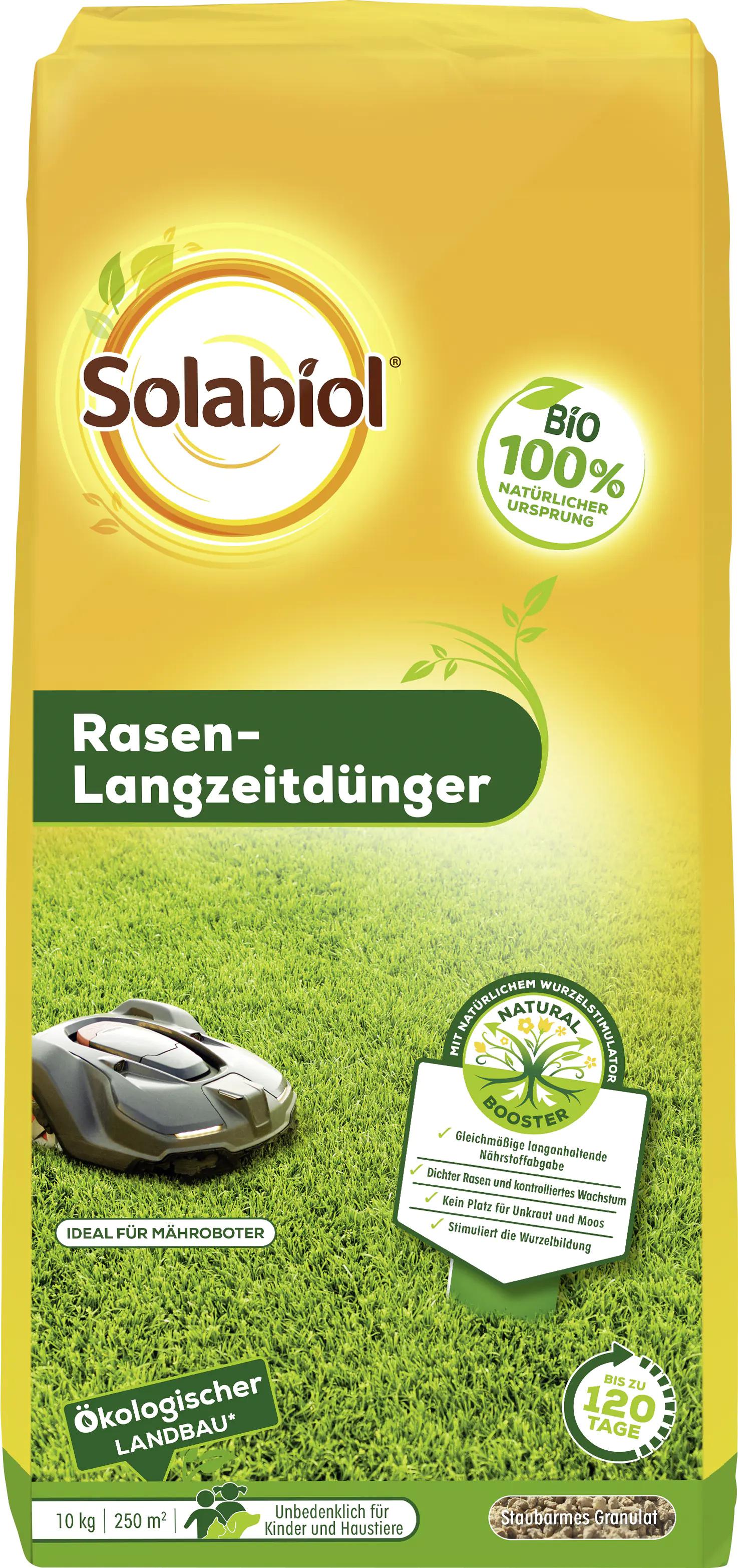 Solabiol Rasen-Langzeitdünger 10 kg
