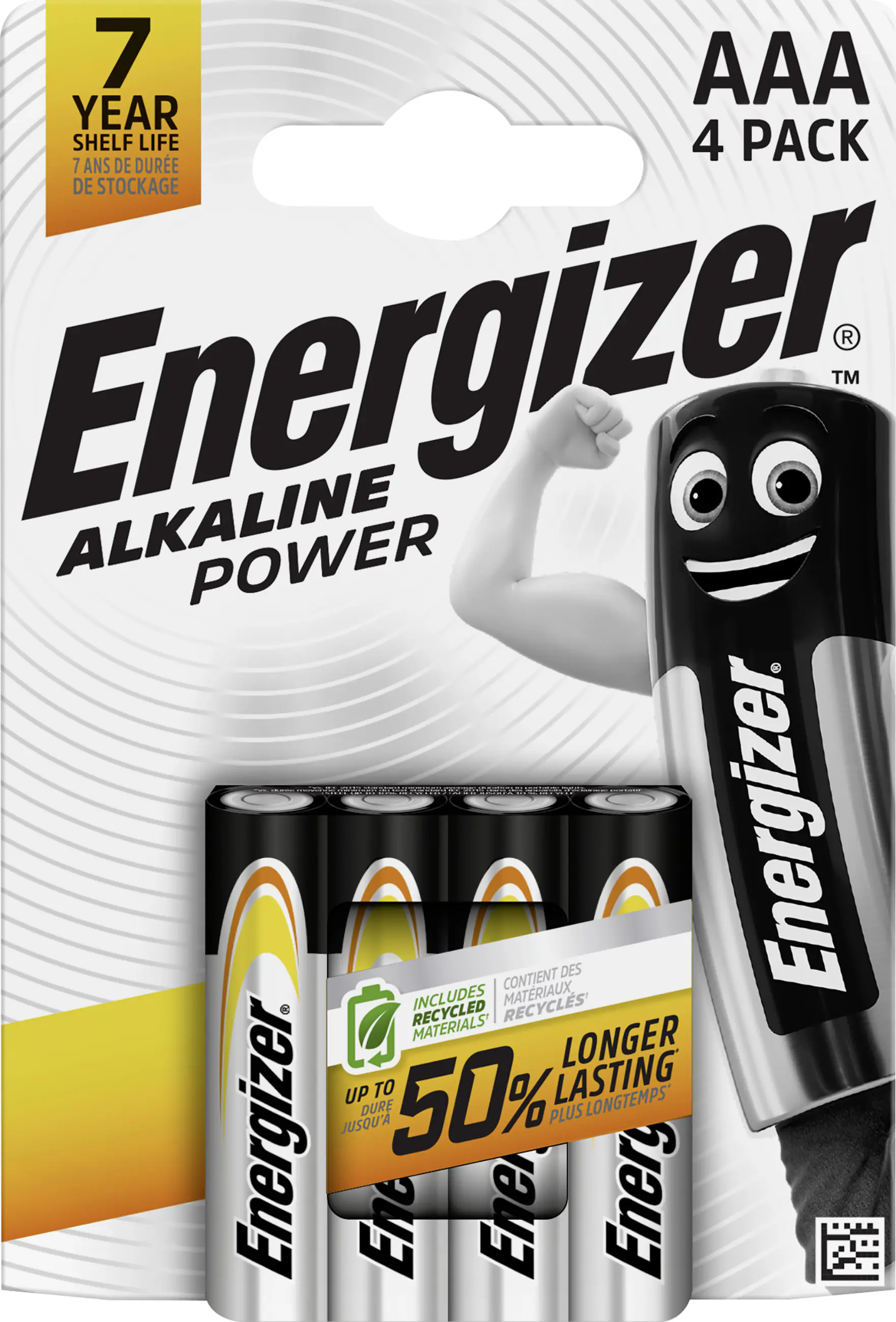 Energizer Alkaline Power Micro AAA 1,5 V, 4er Pack Energizer Alkaline Power Micro AAA 1,5 V, 4er Pack