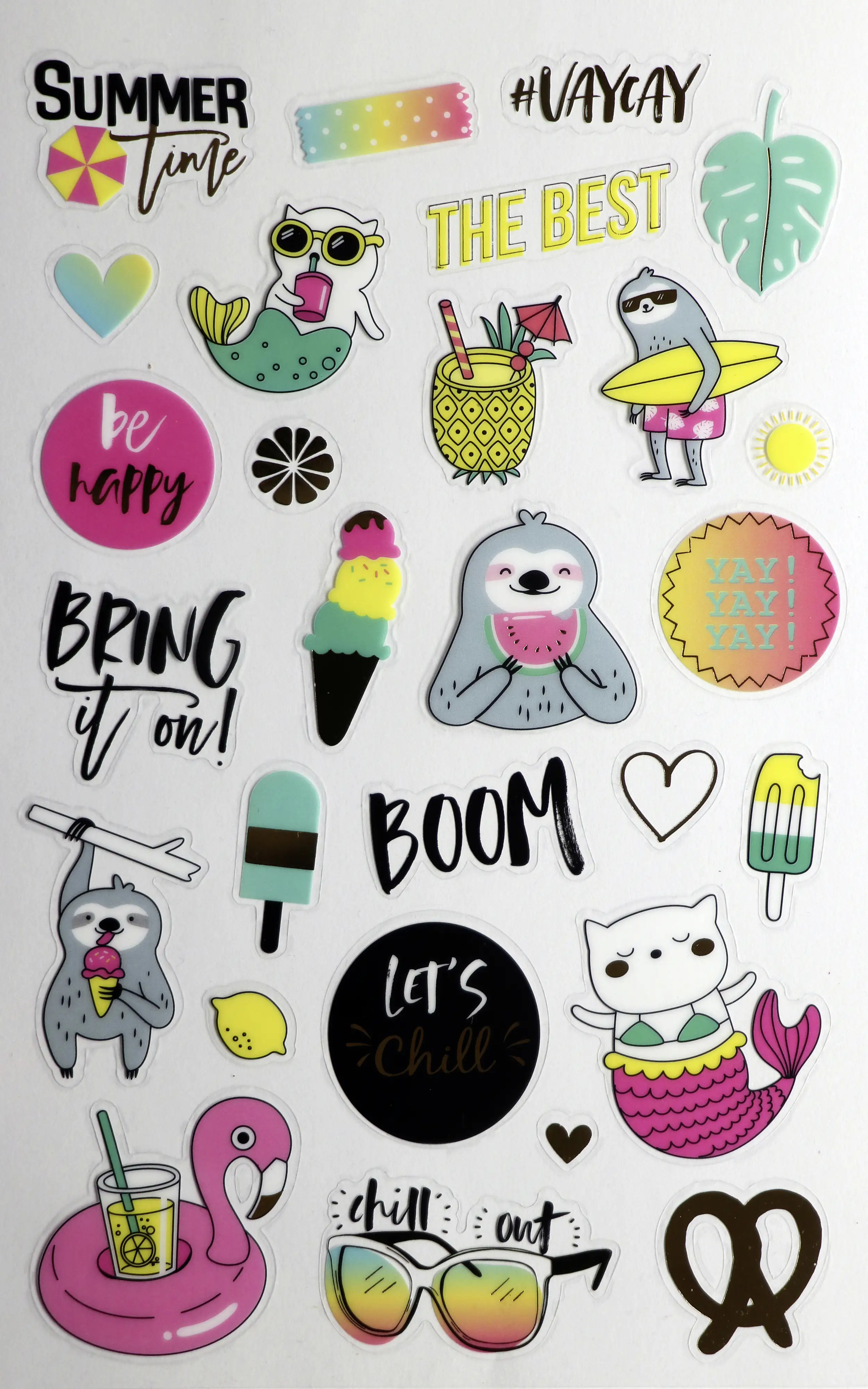 Glorex Sticker-Buch Summer Fun