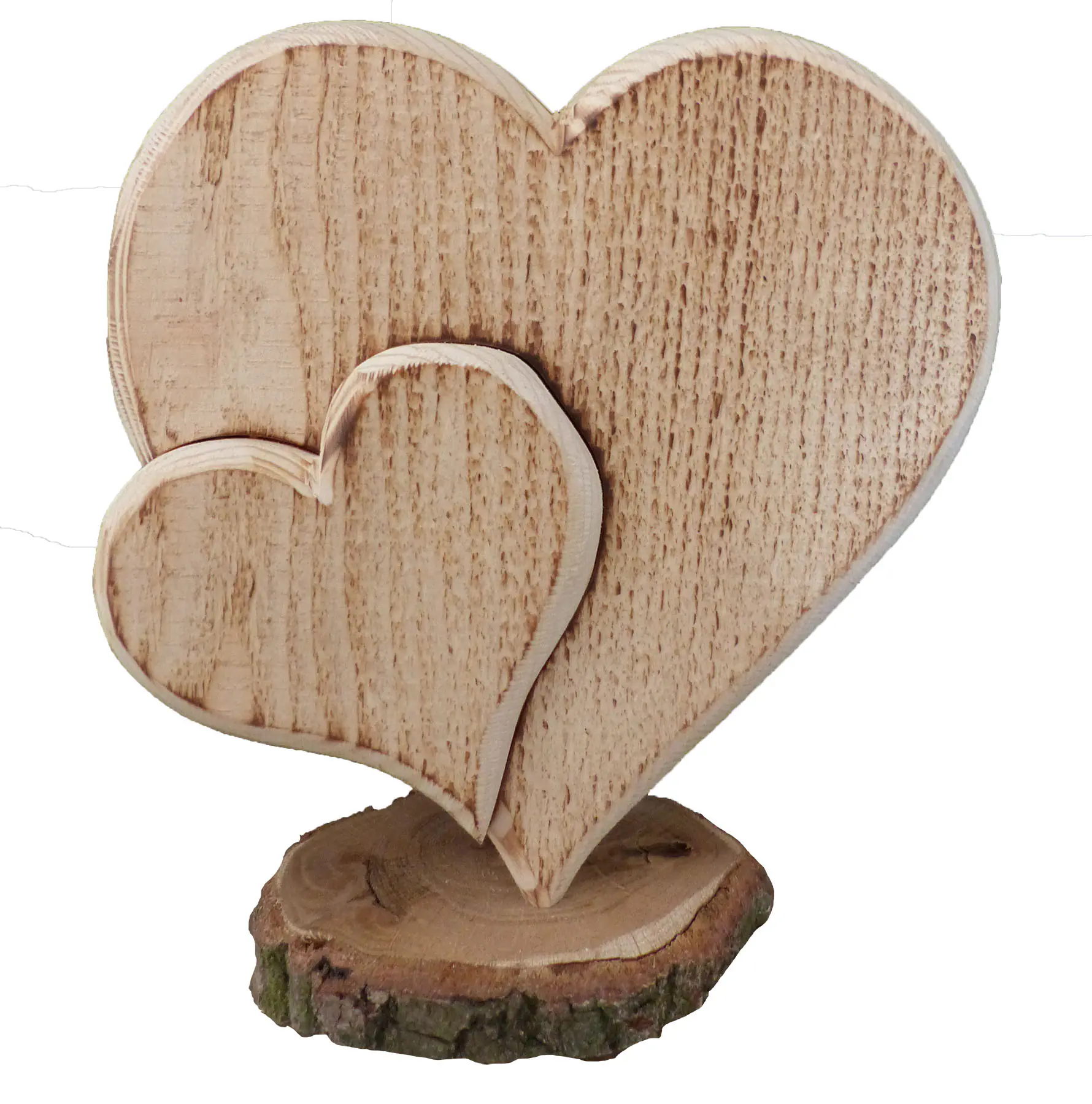 Badeko Herz Lisa 20 x 30 cm natur 