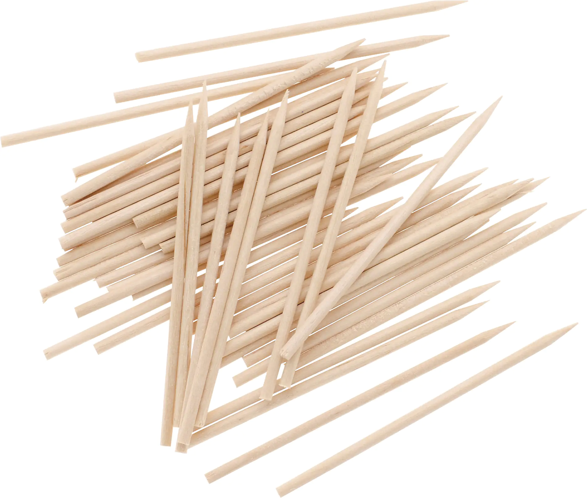 Glorex Holzspiesse 7 cm Ø 2,5 mm, 75 Stück