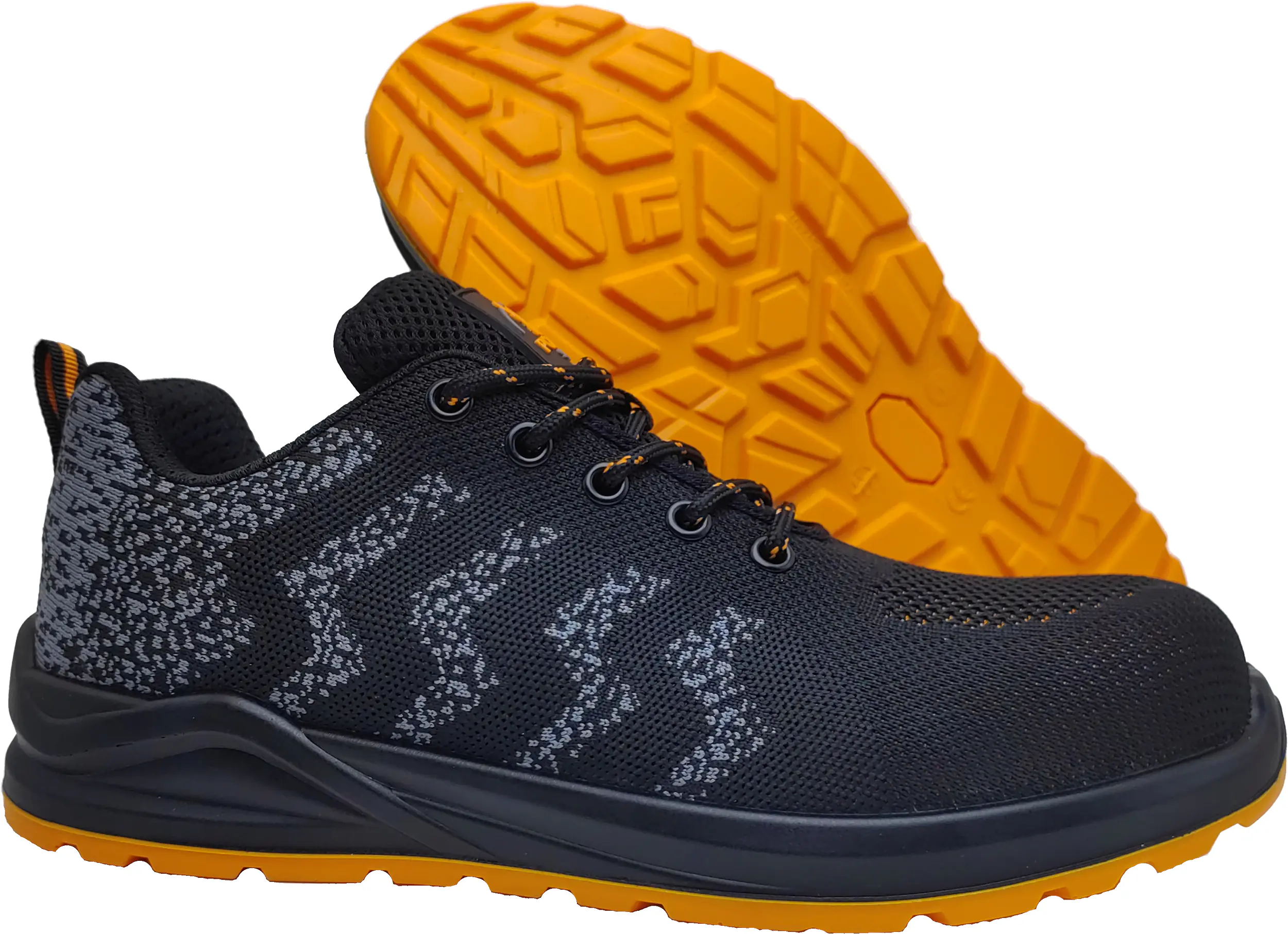 Sicherheitshalbschuh Timo S1 schwarz/orange
