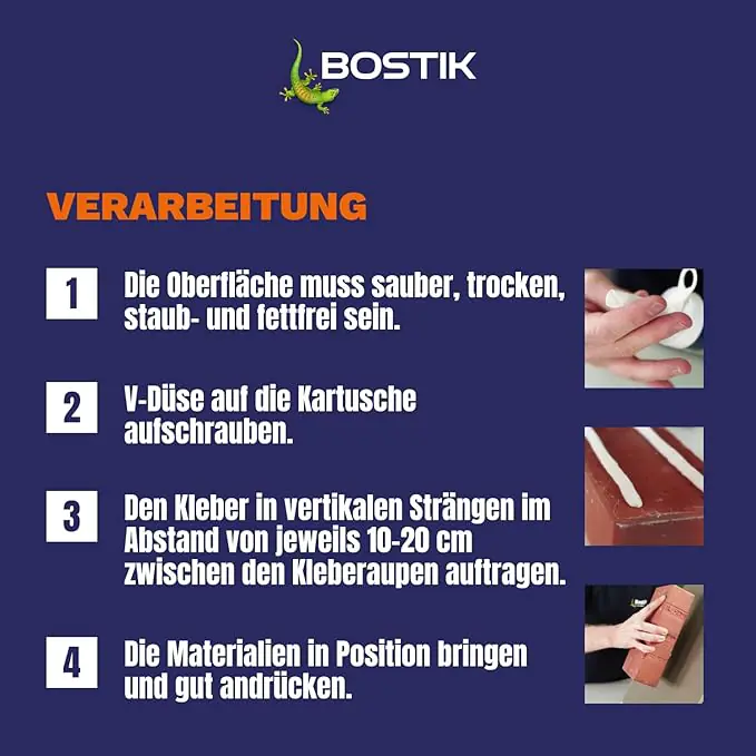 Bostik Montagekleber Mamut Glue 450 g weiß Bostik Montagekleber Mamut Glue 450 g weiß