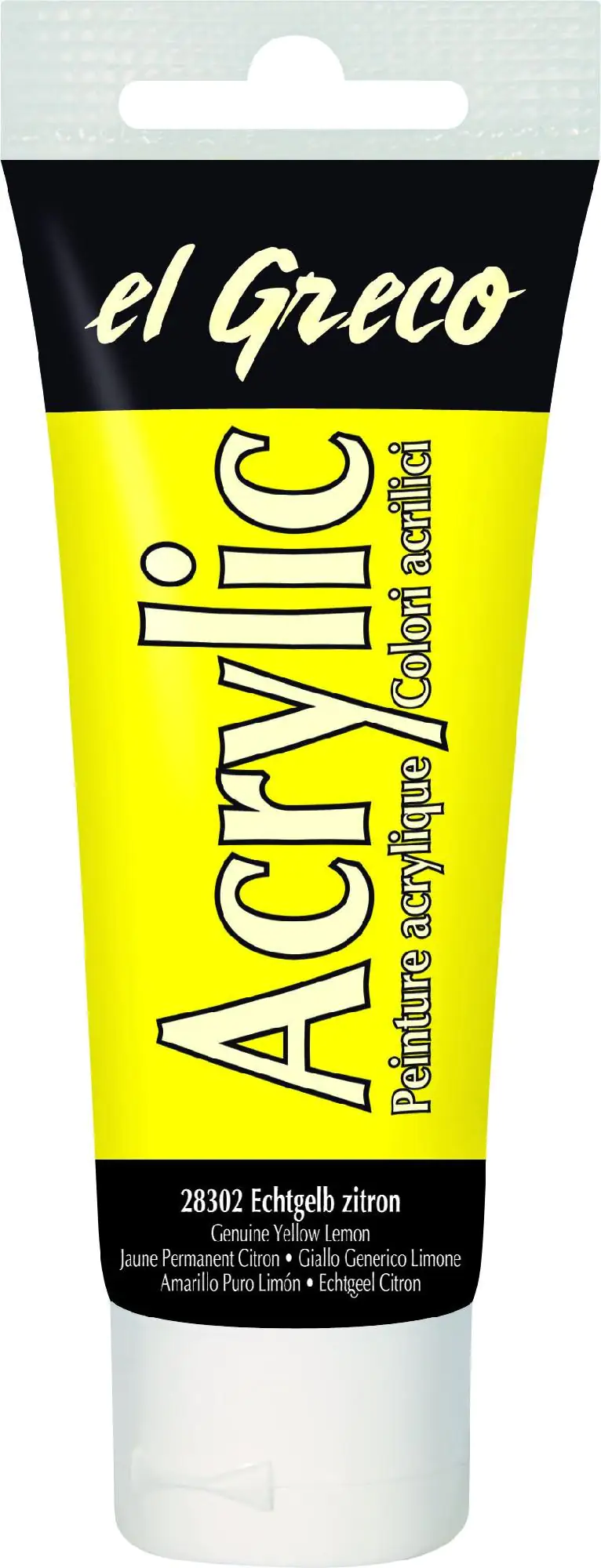 Kreul el Greco Acrylic Tube echtgelb zitron 75 ml