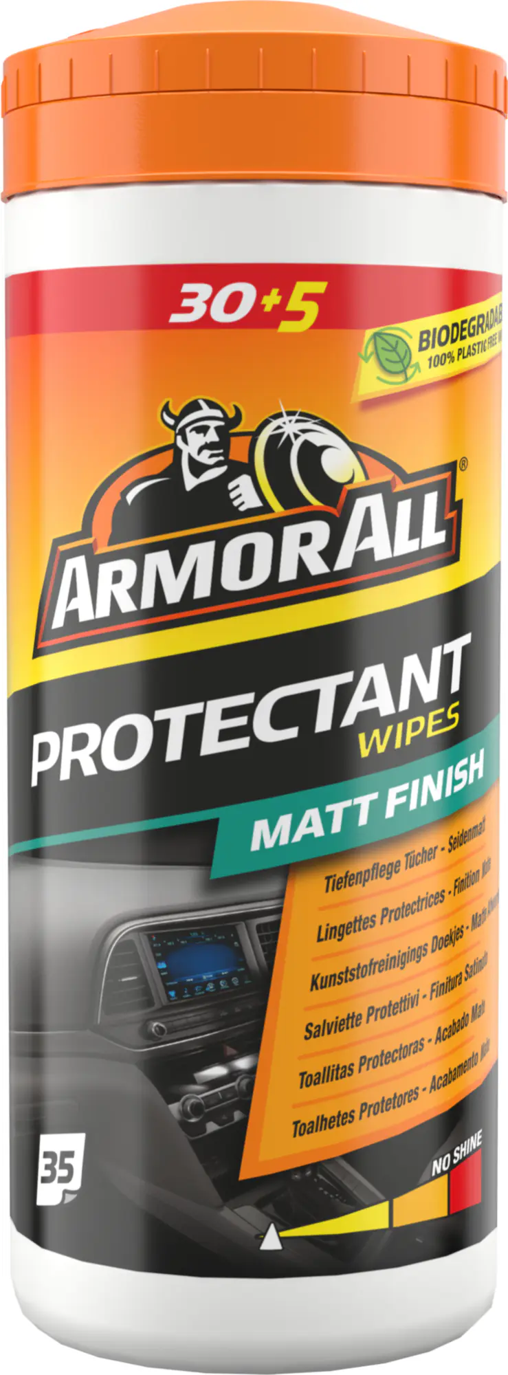Armor All Tiefenpflegetücher Auto seidenmatt 30 + 5 Stück