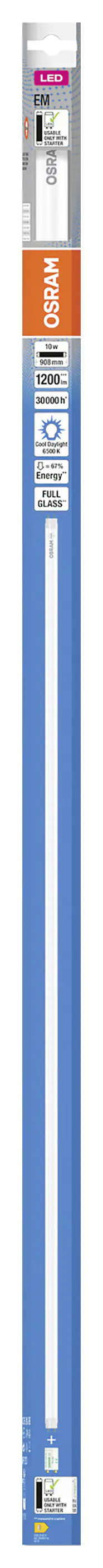 Osram LED Röhre T8 90 cm G13 10 W kaltweiß Osram LED Röhre T8 90 cm G13 10 W kaltweiß