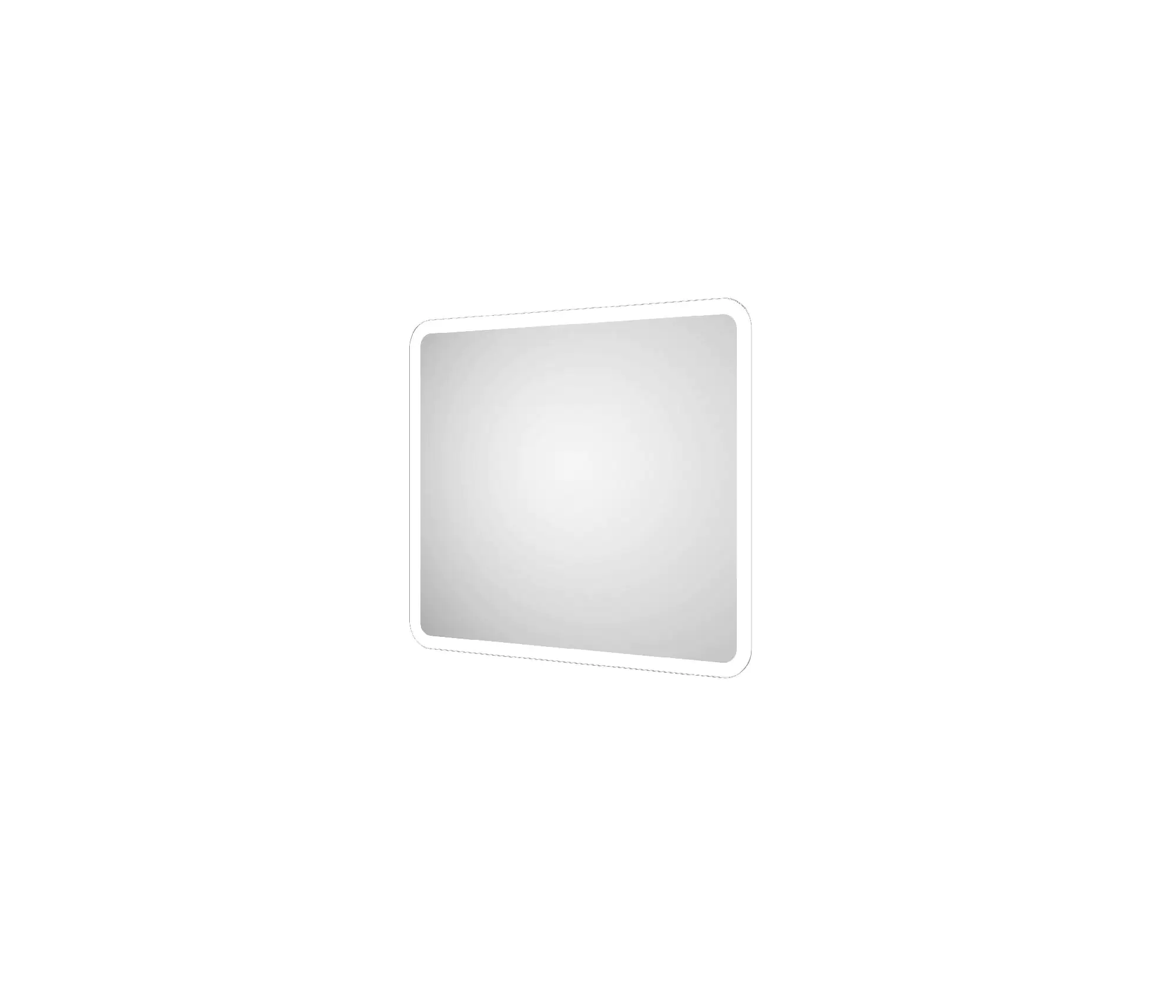 DSK LED Lichtspiegel Silver Luna 40x45 cm DSK LED Lichtspiegel Silver Luna 40x45 cm