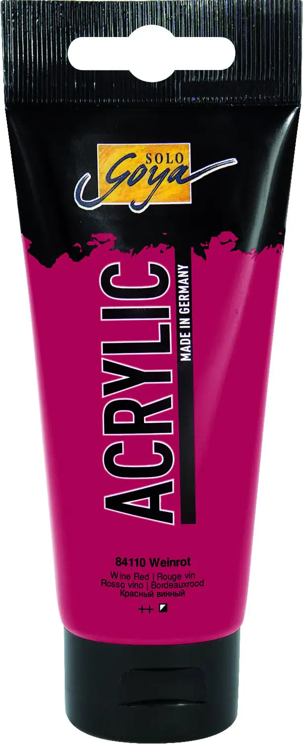 Kreul Acrylfarbe weinrot 100 ml