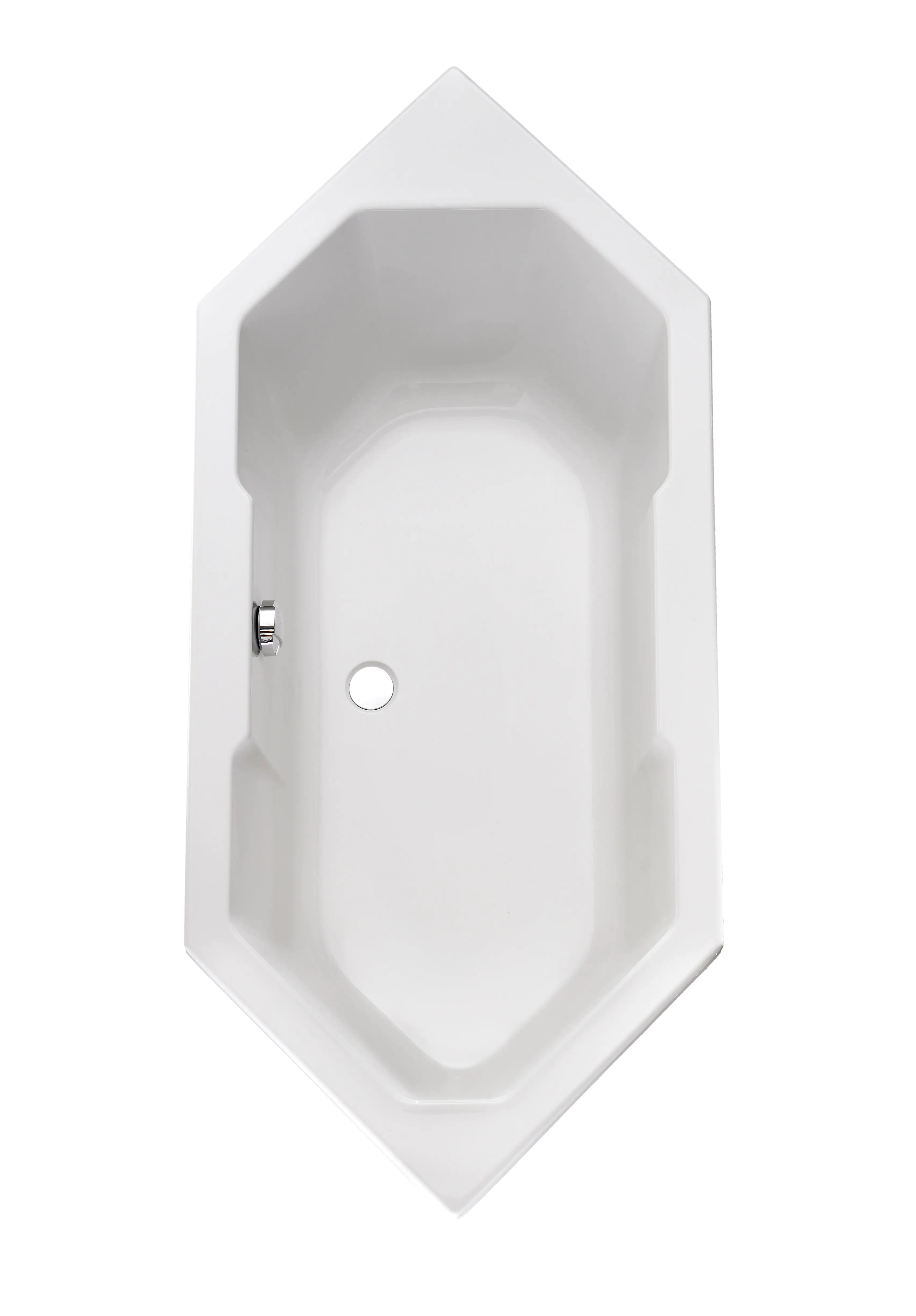 Ottofond Eckwanne Sierra 180 x 80 cm, weiß