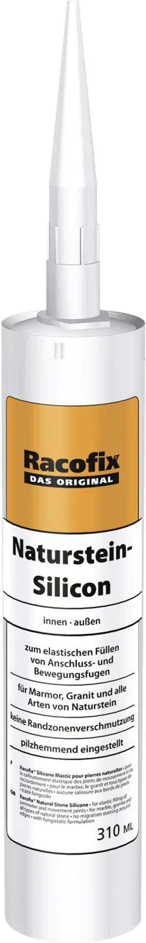Racofix Naturstein Silikon sandgrau 310 ml