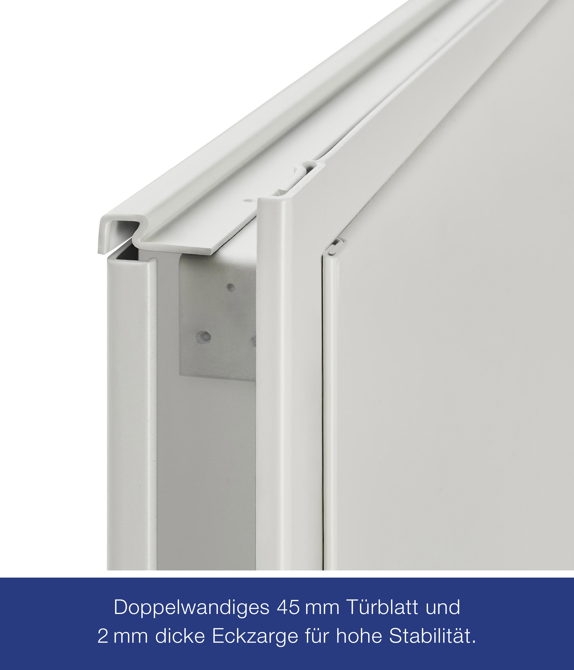 Hörmann Brandschutzklappe T30-H8-5 verzinkt 75 x 87,5 cm Links/Rechts