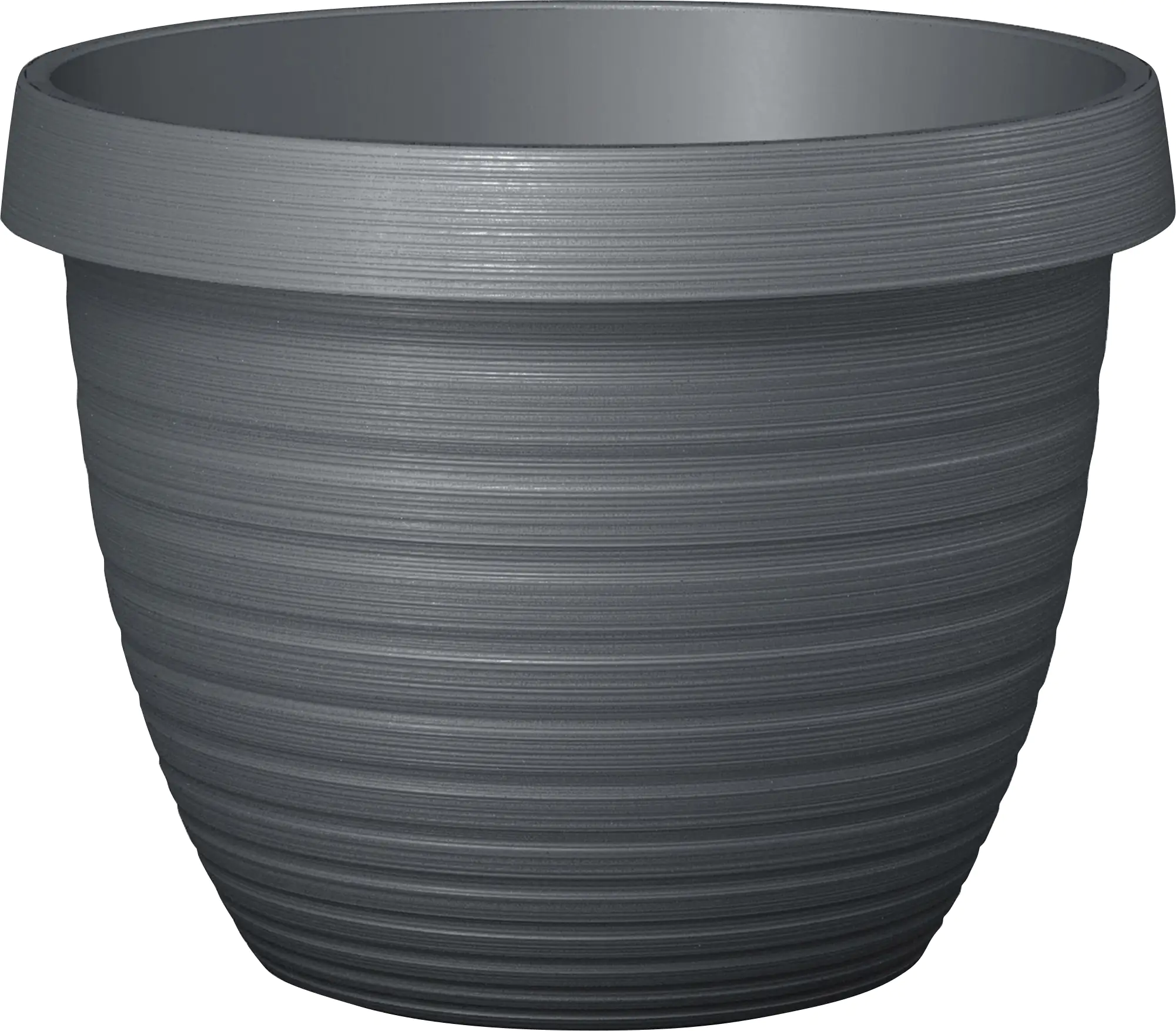 Scheurich Pflanzgefäß Country Star Ø 35 x 26,2 cm metallic grey