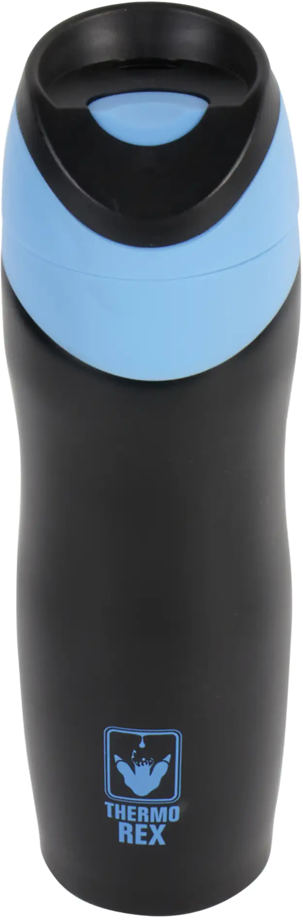 Thermo Rex Isolierbecher 450 ml schwarz blau
