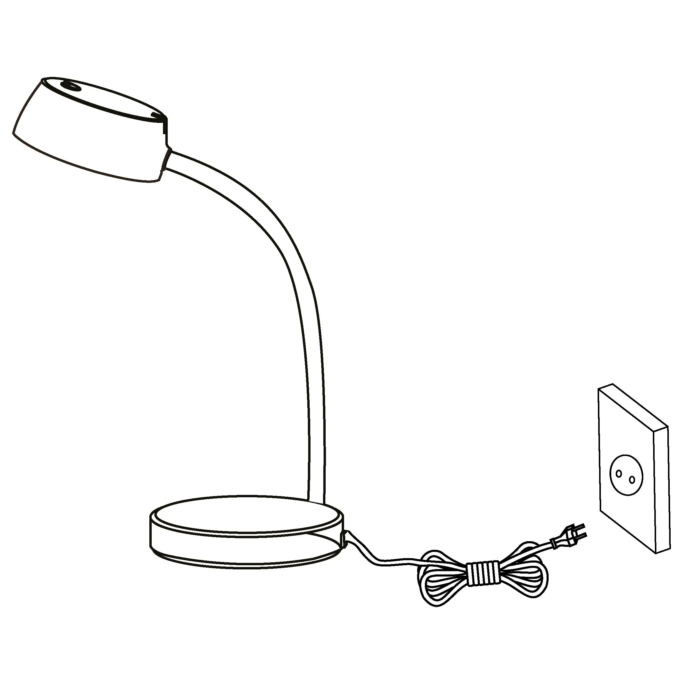 Eglo LED Tischlampe Cabales 34 x 14 cm warmweiß Eglo LED Tischlampe Cabales 34 x 14 cm warmweiß