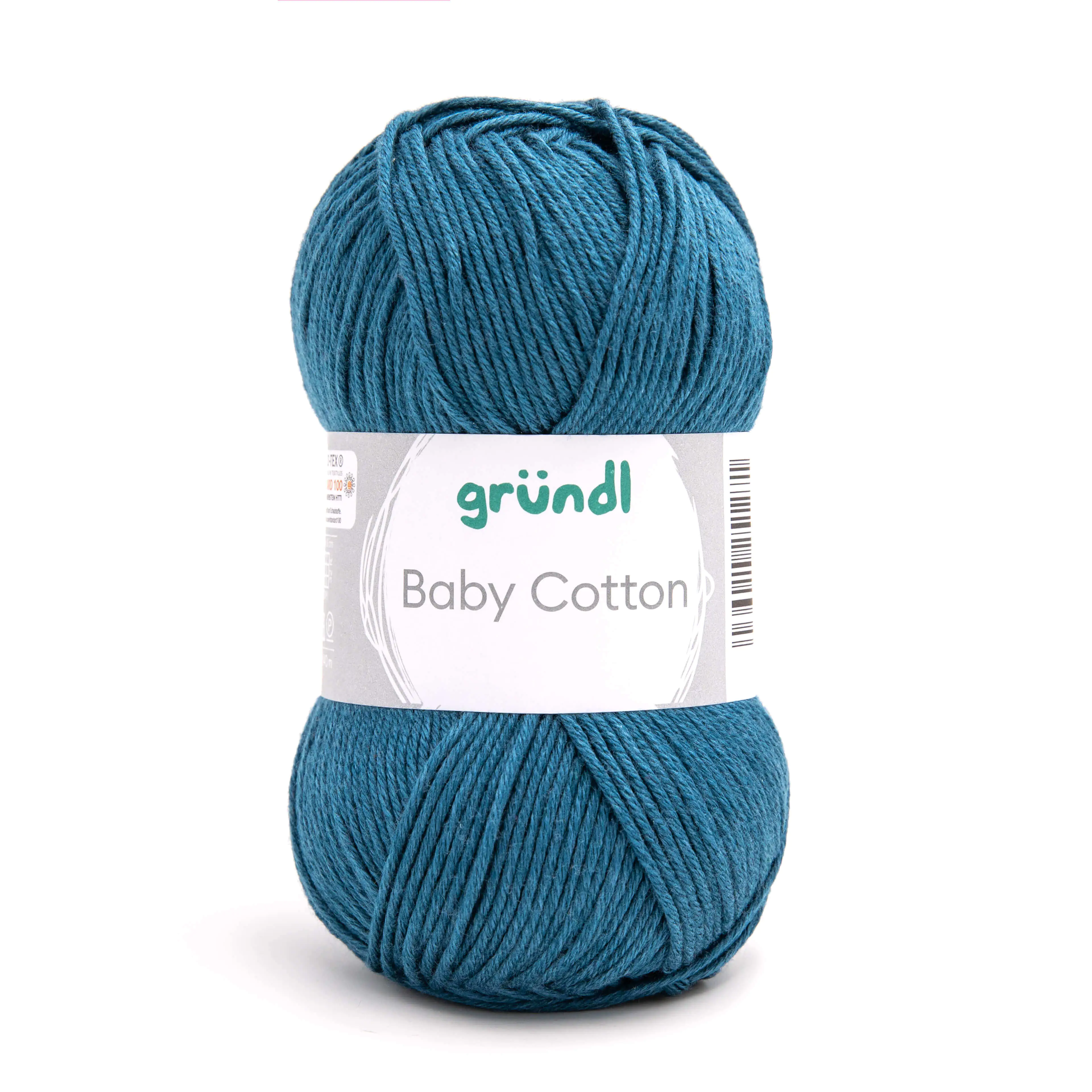 Gründl Wolle Baby Cotton 50 g petrol