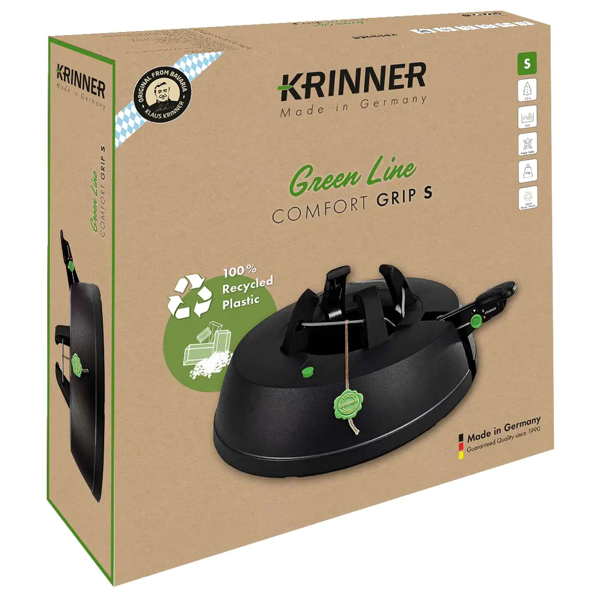 Krinner Christbaumständer GreenLine Comfort Grip S Stamm Ø: bis 11 cm Krinner Christbaumständer GreenLine Comfort Grip S Stamm Ø: bis 11 cm
