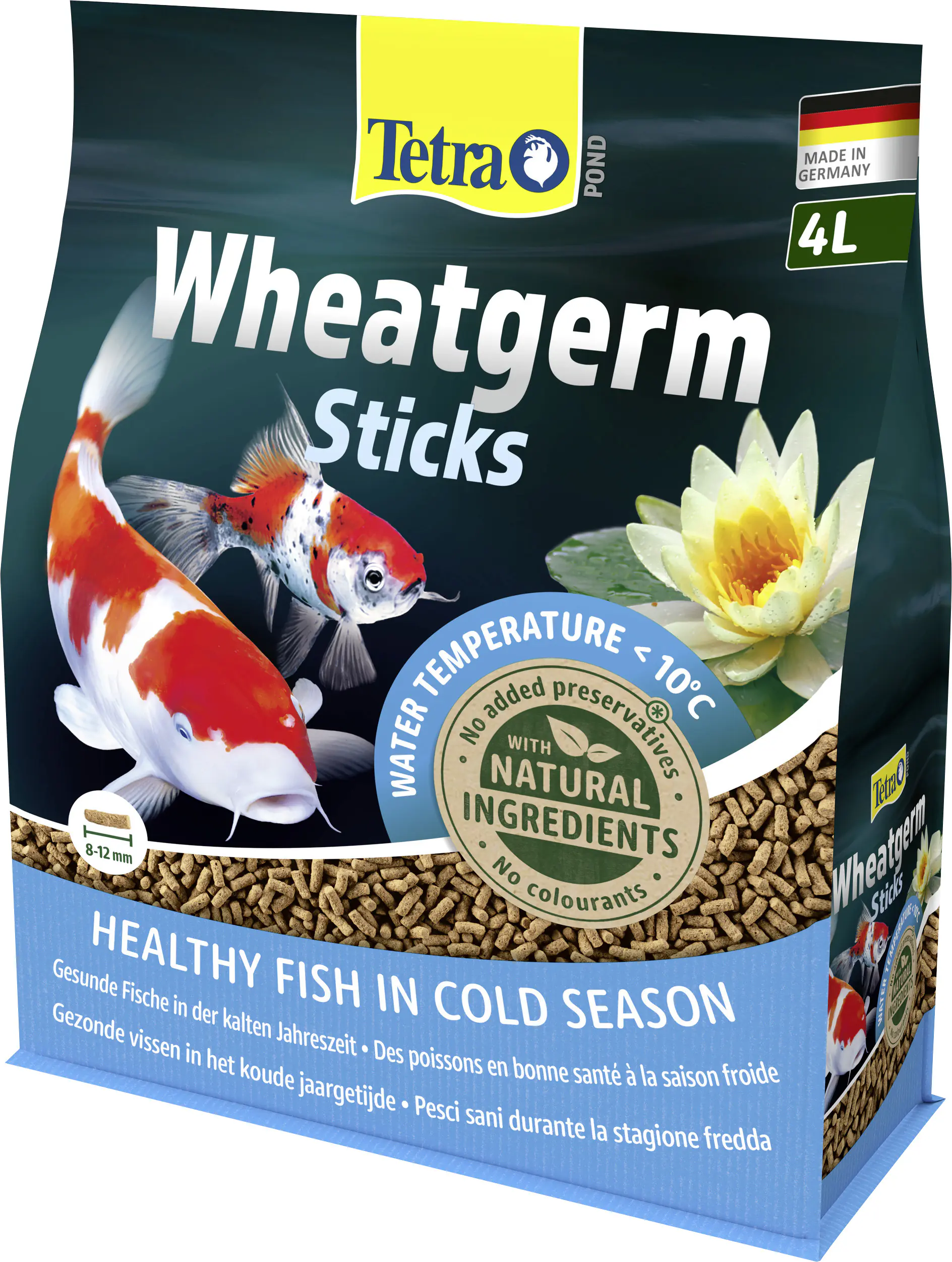 Tetra Pond Wheatgerm Sticks 4 L Tetra Pond Wheatgerm Sticks 4 L