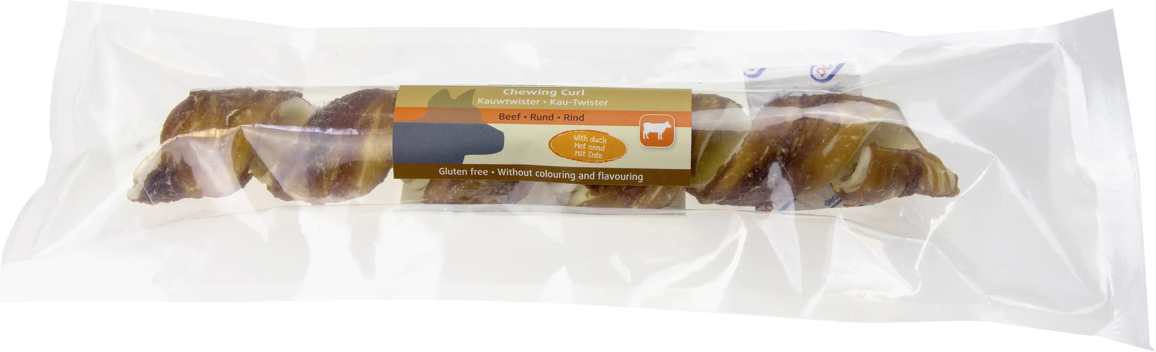 Beeztees Kaustick Twister Ente 1 Stück Länge 25 cm