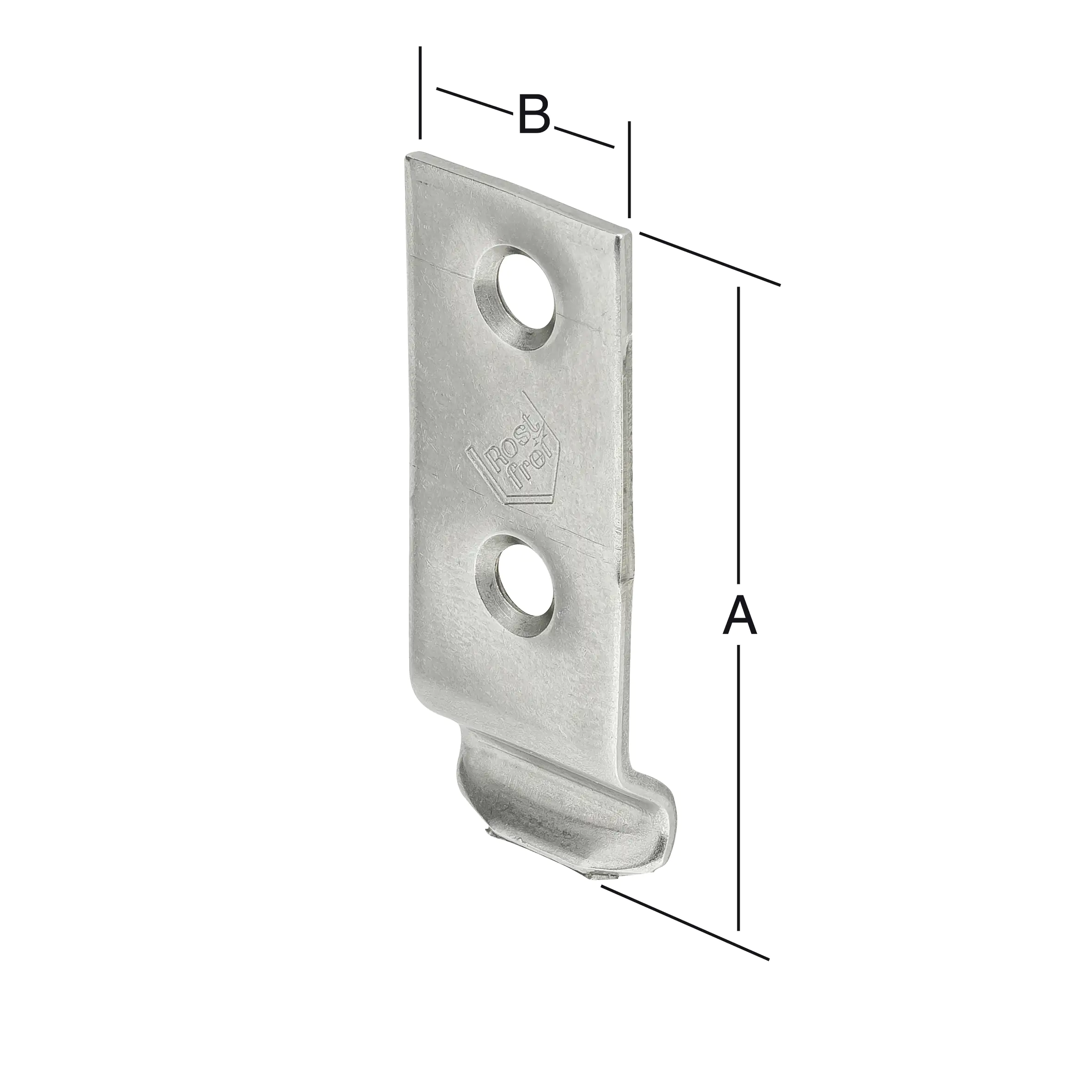 Vormann Schließhaken 46 x 15 mm
