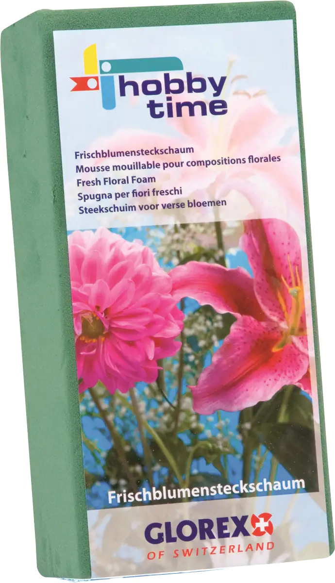Glorex Steckschaum für Frischblumen