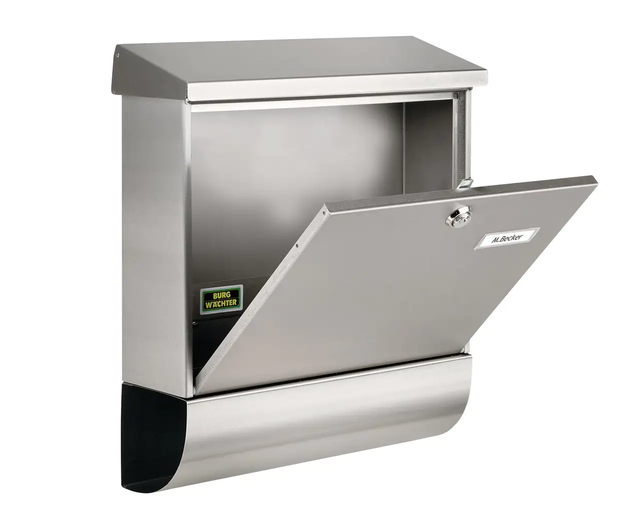 Burg Wächter Briefkasten Amrum 3867 mit Zeitungsbox 42 x 37.7 x 11.5 cm