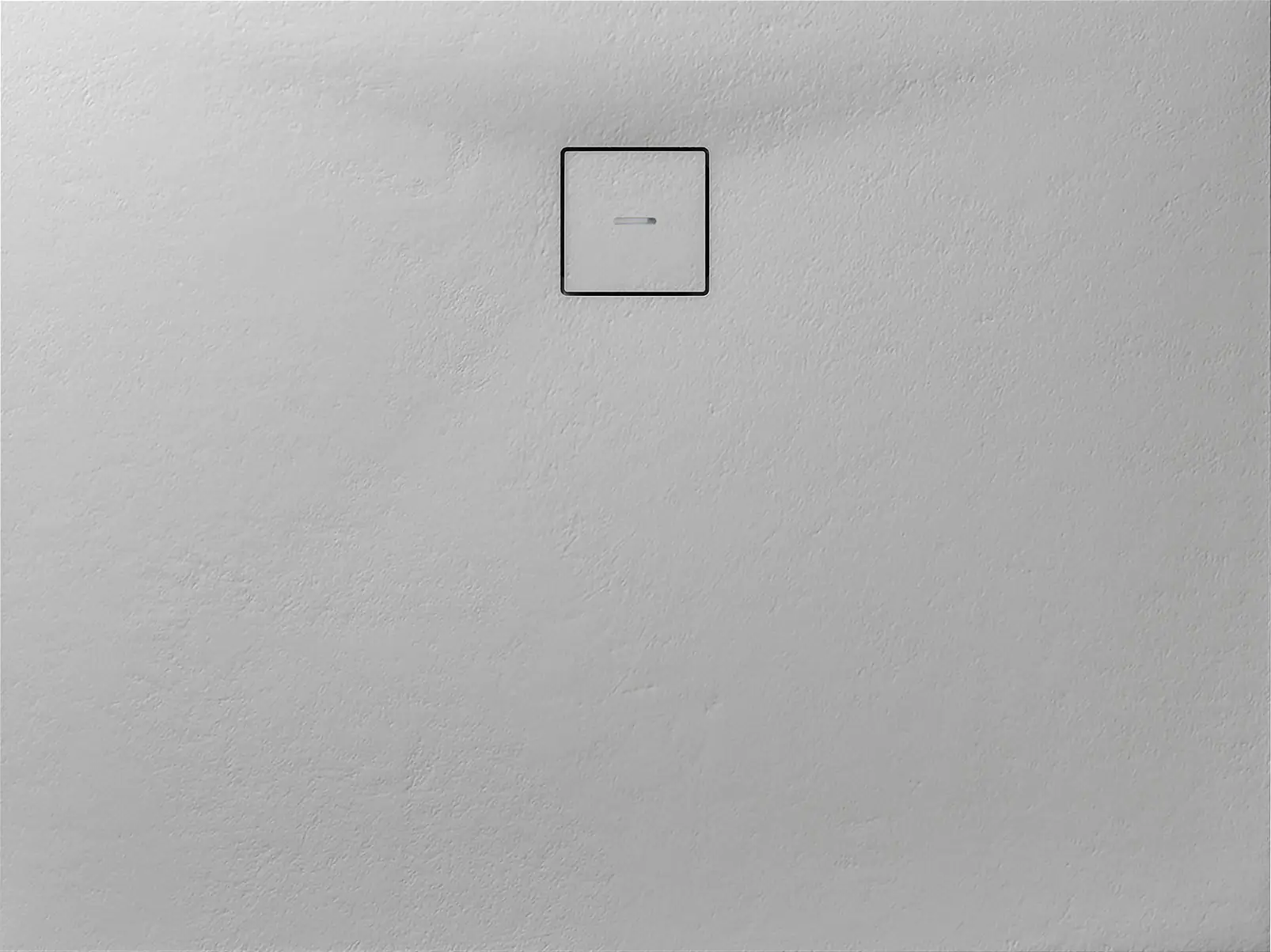 Breuer Duschwanne Modern Line Steingrau Rechteck, 80x120 cm, Höhe: 3,5 cm